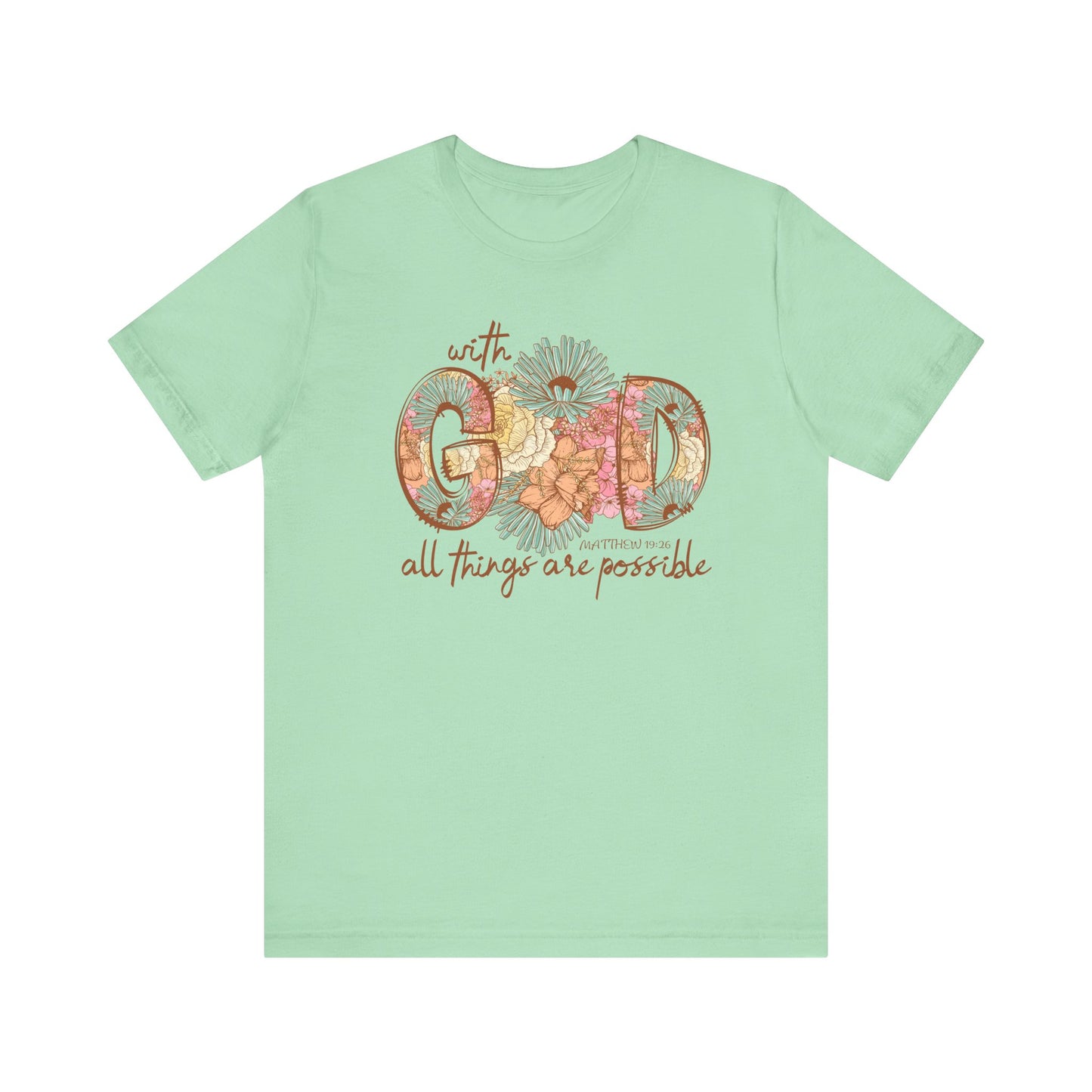 With God All Things Are Possible - Southern Divas Boutique