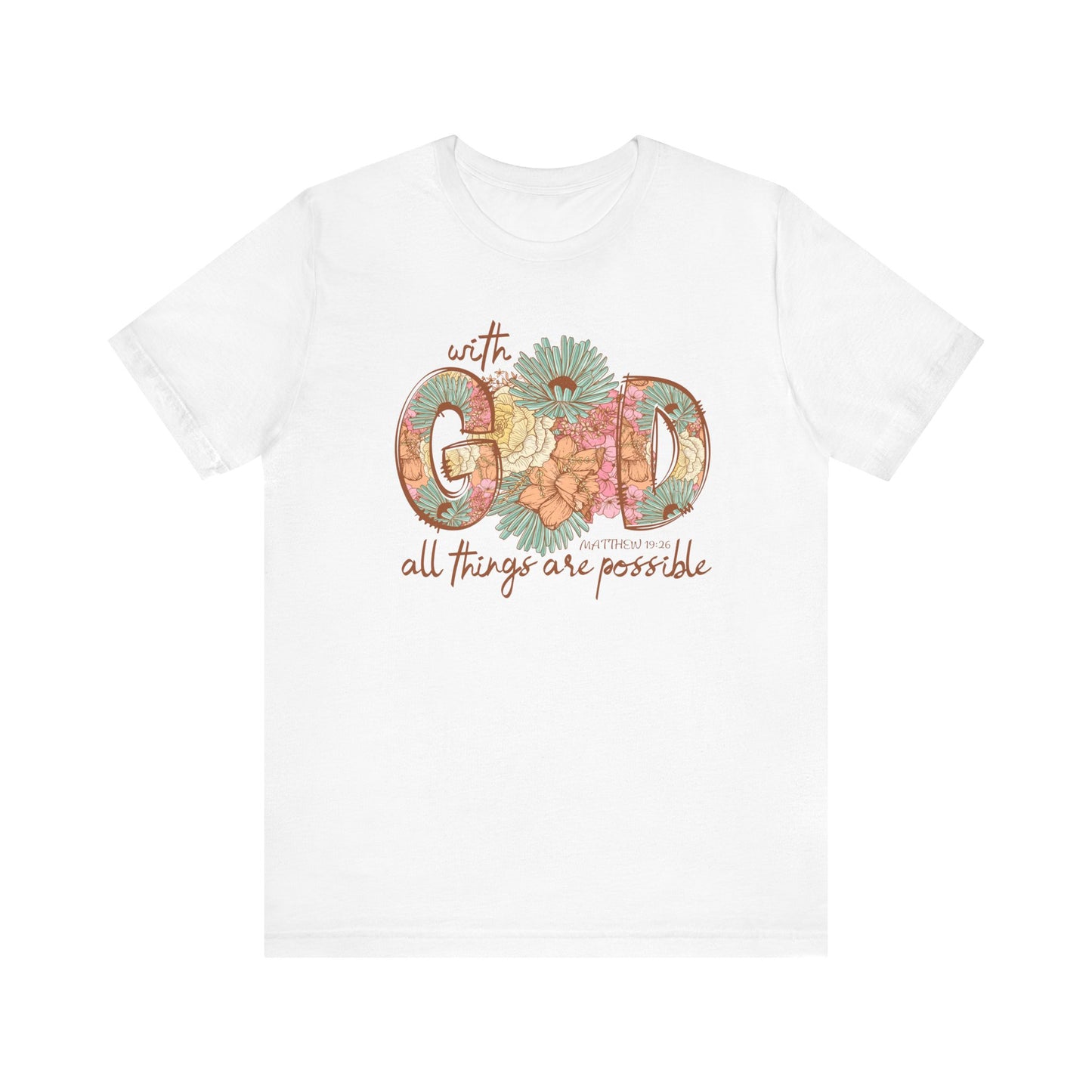 With God All Things Are Possible - Southern Divas Boutique