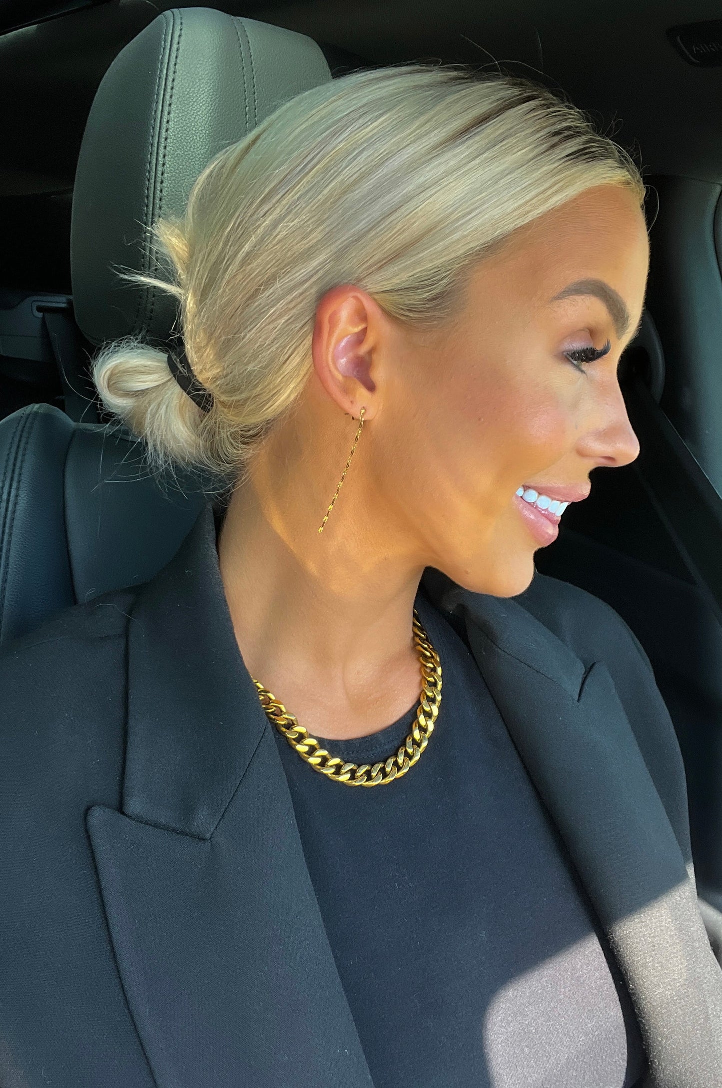 CHUNKY GOLD NECKLACE - Southern Divas Boutique