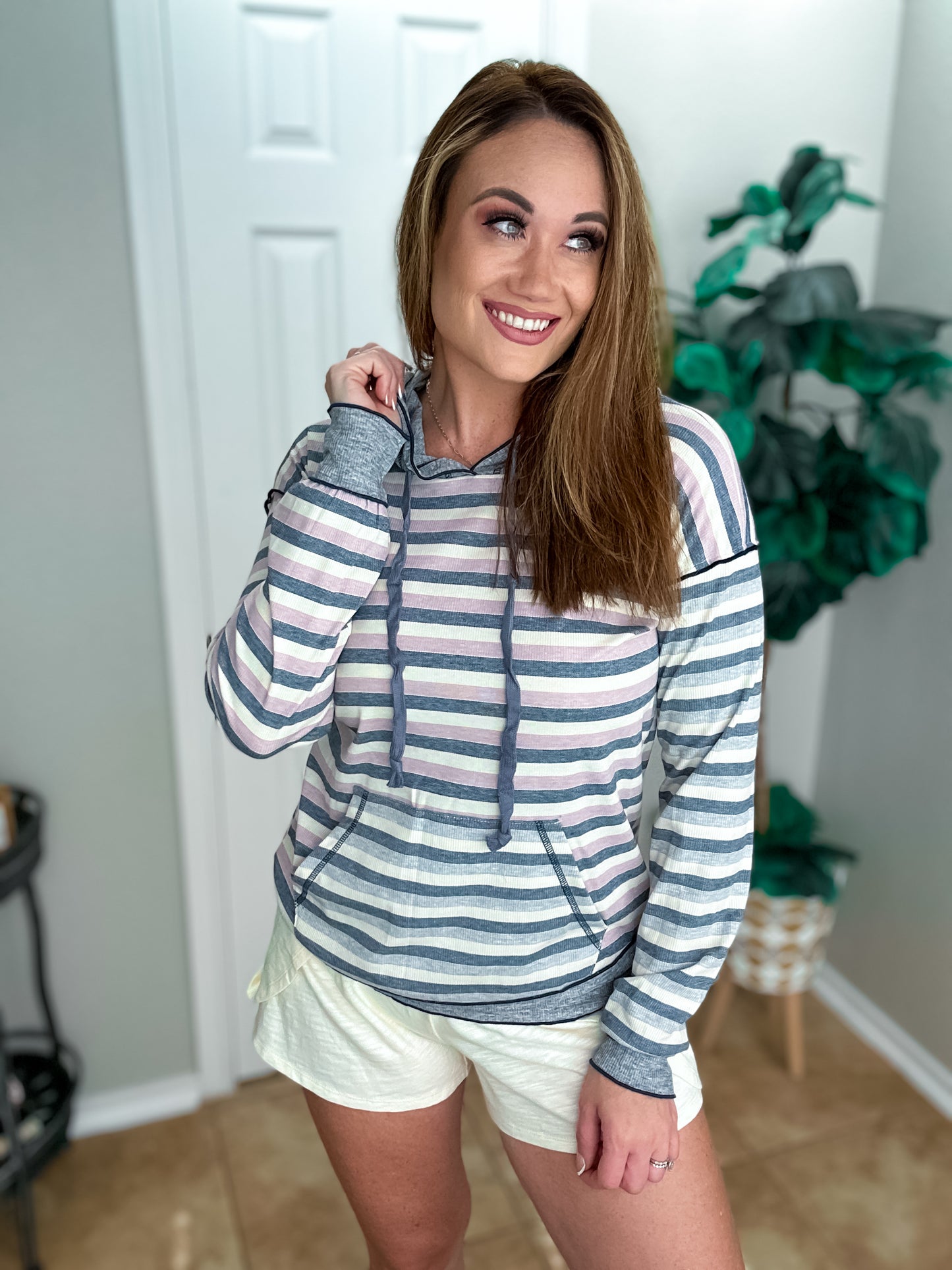 Whispering Winds Hoodie Top - Southern Divas Boutique