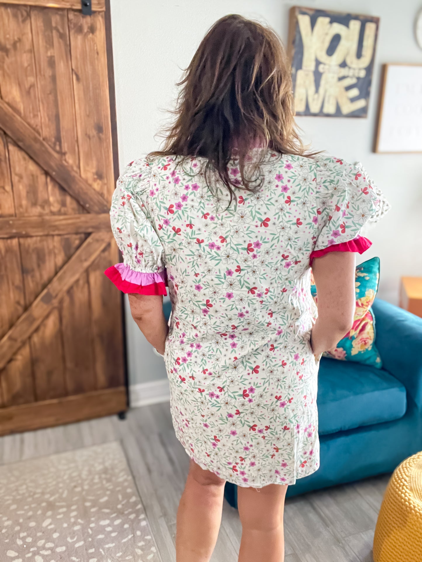 Blooming Smile Dress - Southern Divas Boutique