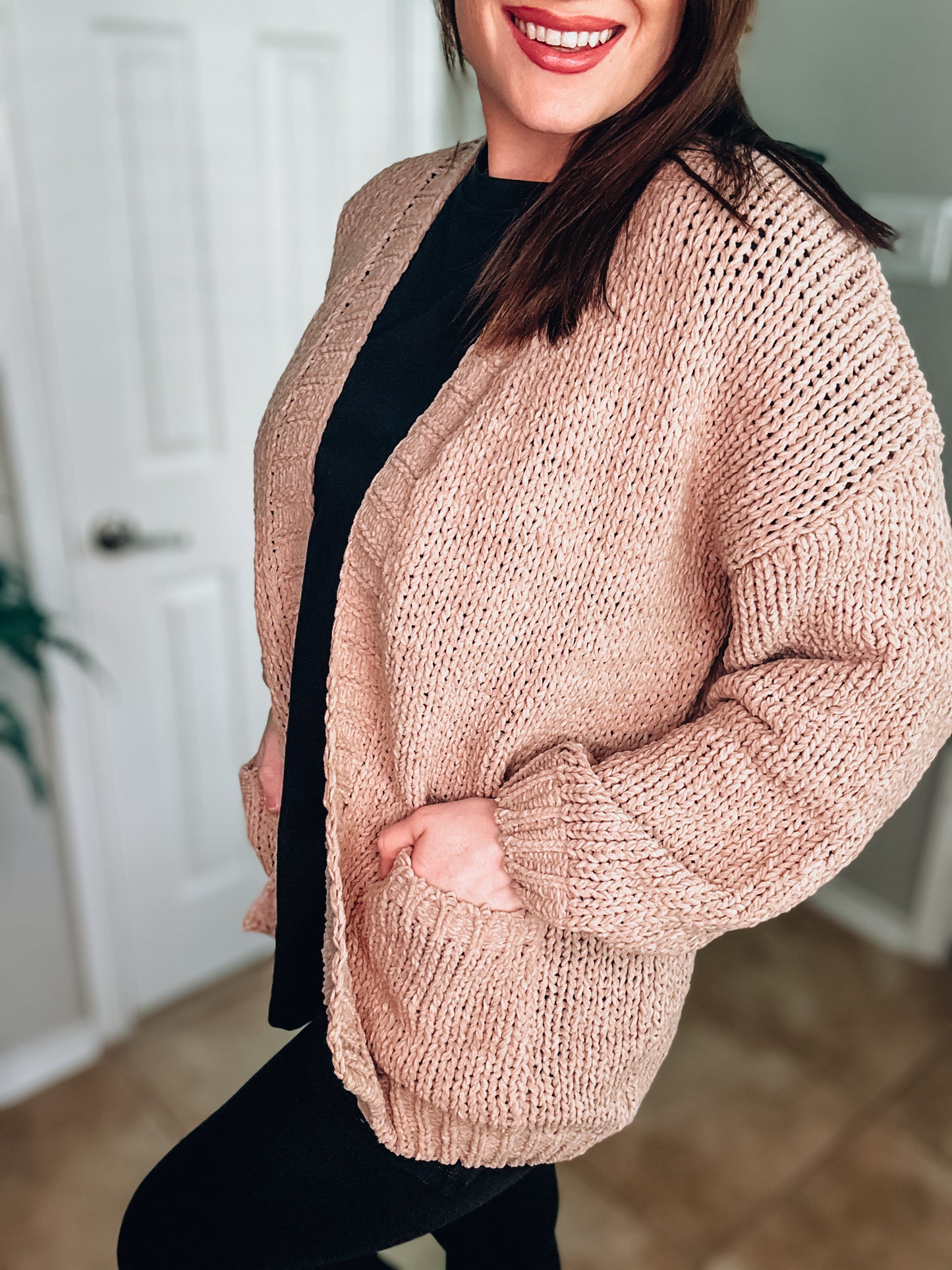 Cozy Moment Cable Knit Cardigan - Southern Divas Boutique