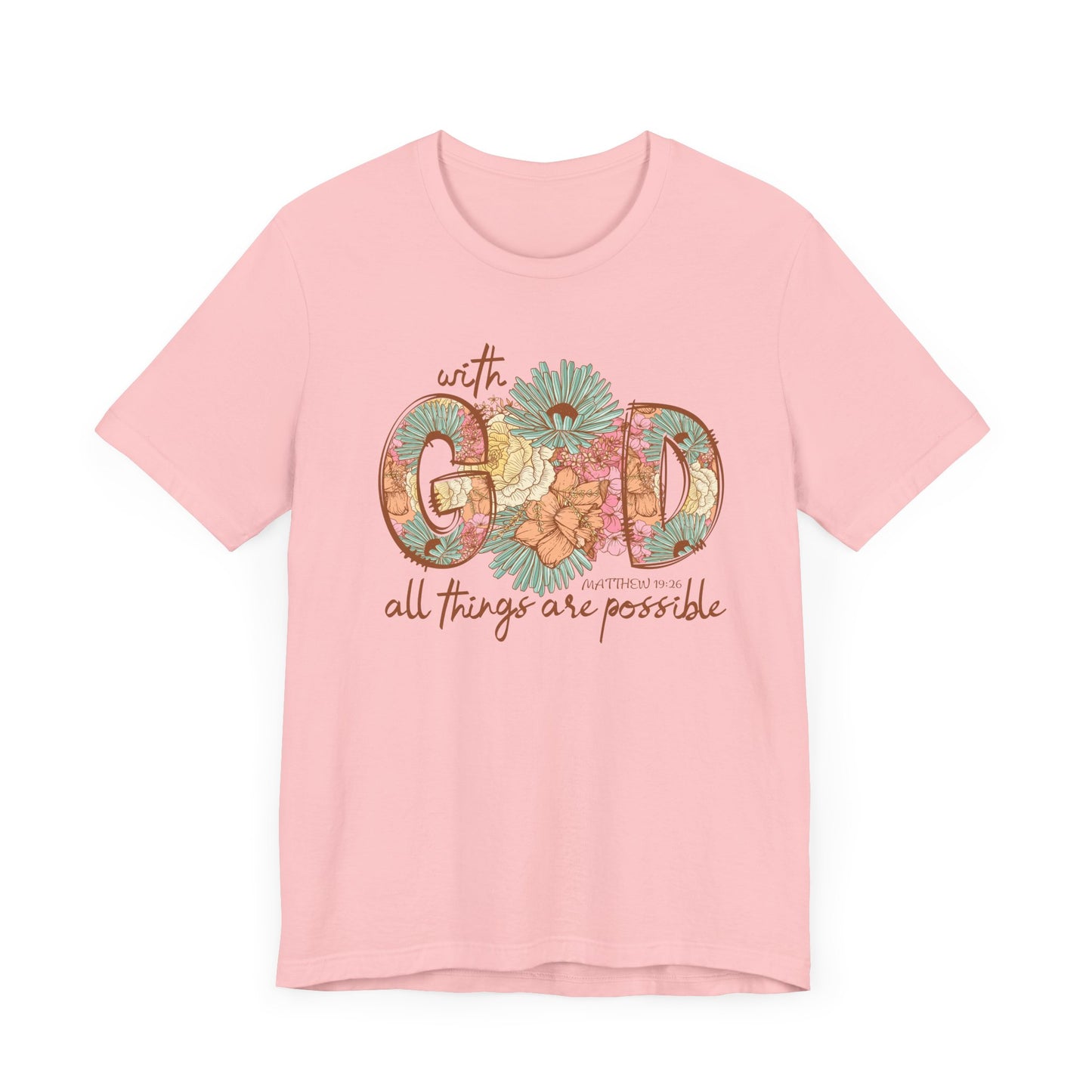 With God All Things Are Possible - Southern Divas Boutique