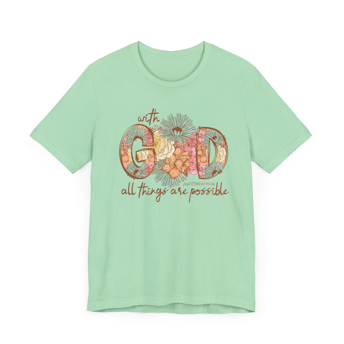 With God All Things Are Possible - Southern Divas Boutique