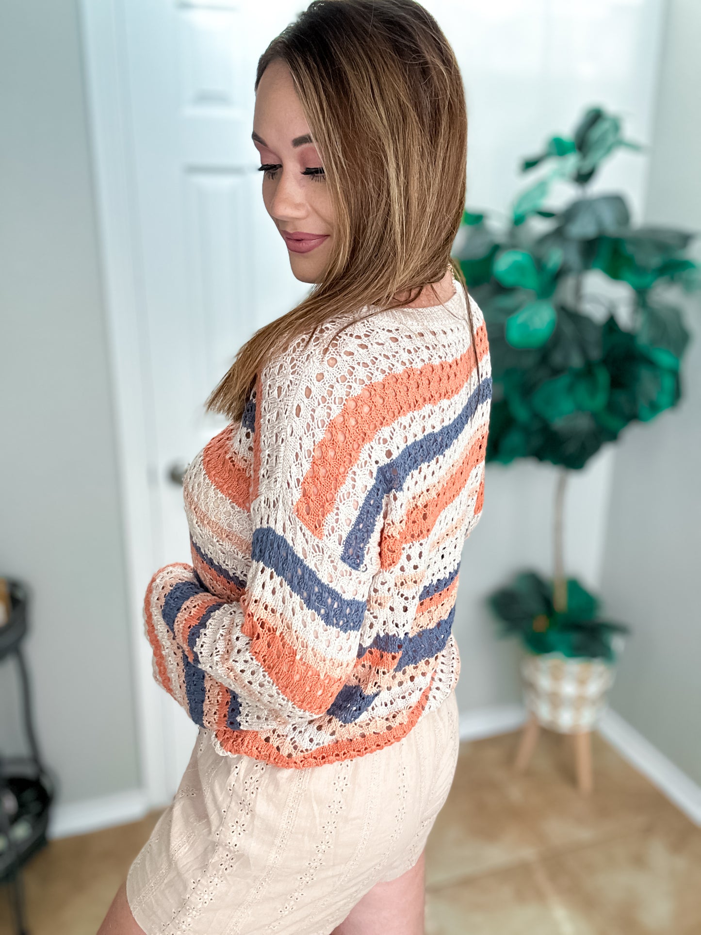 A Phone Call Away Knit Sweater - Southern Divas Boutique