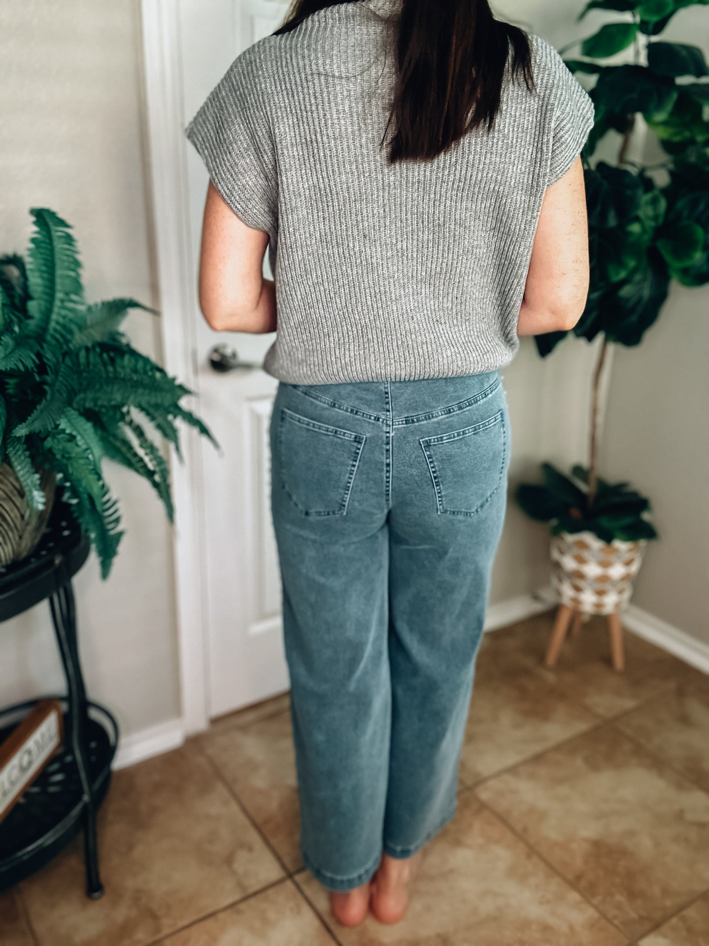 Social Status Pearl Jeans - Southern Divas Boutique