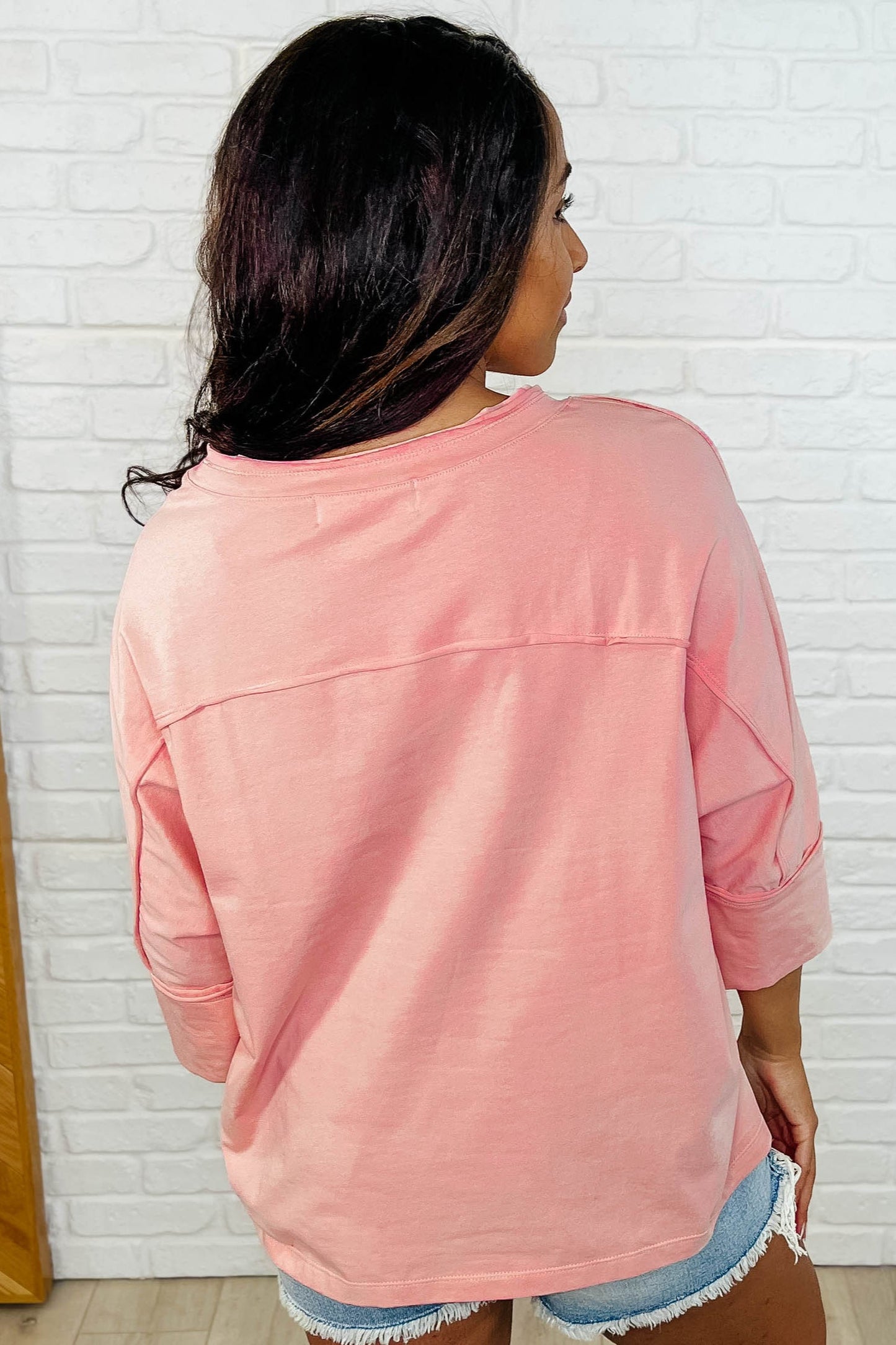 Catch a Star Mixed Print Star Patch Top - Southern Divas Boutique
