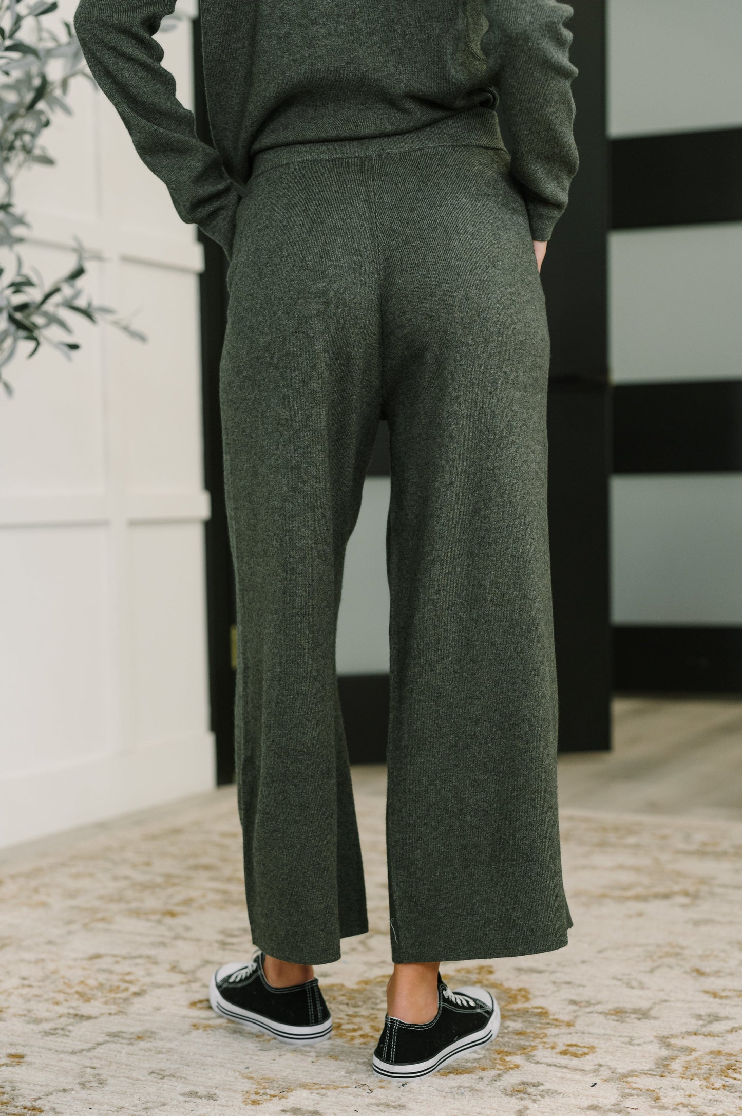 Clove Culottes in Moss - Southern Divas Boutique