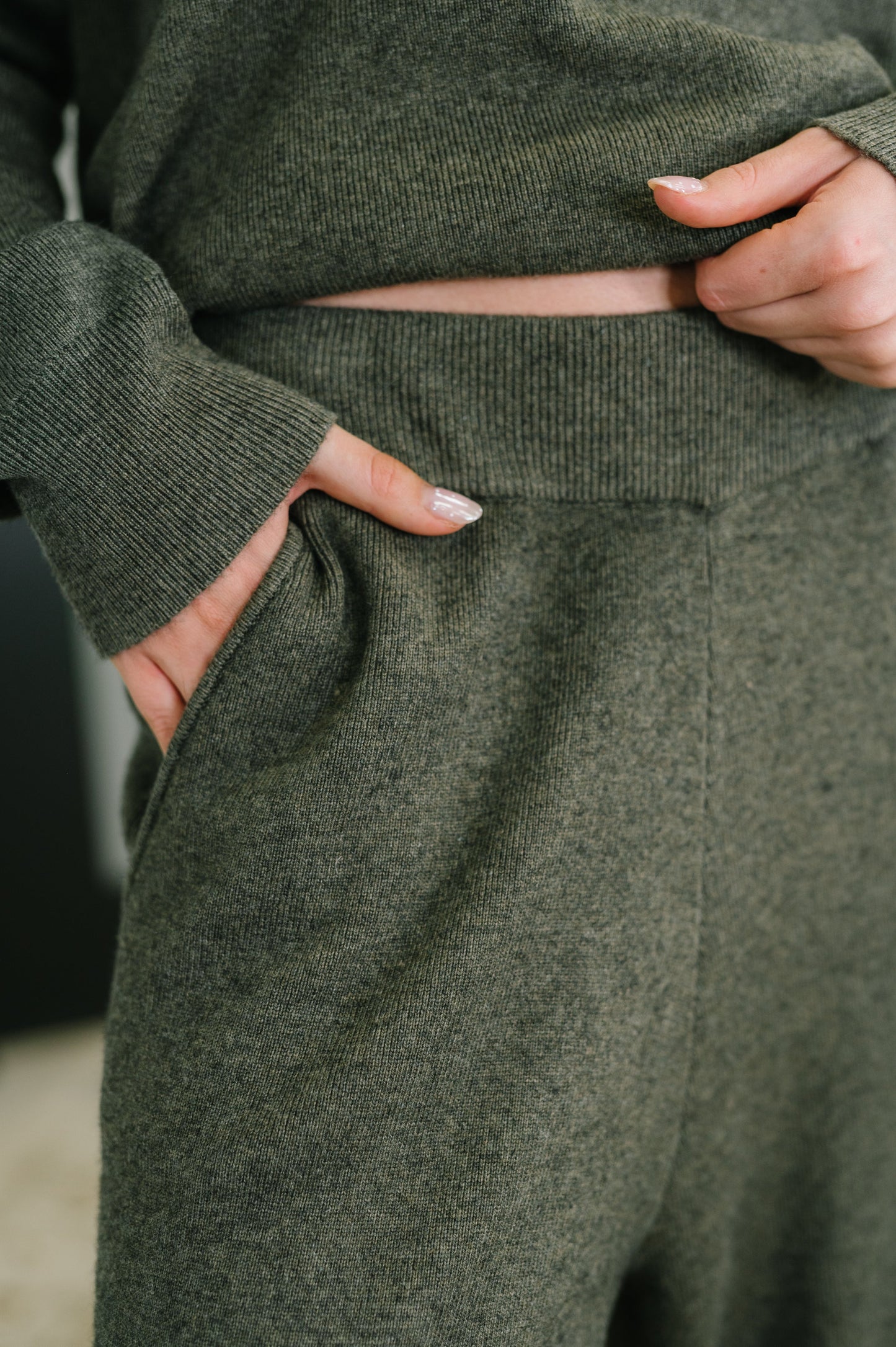 Clove Culottes in Moss - Southern Divas Boutique