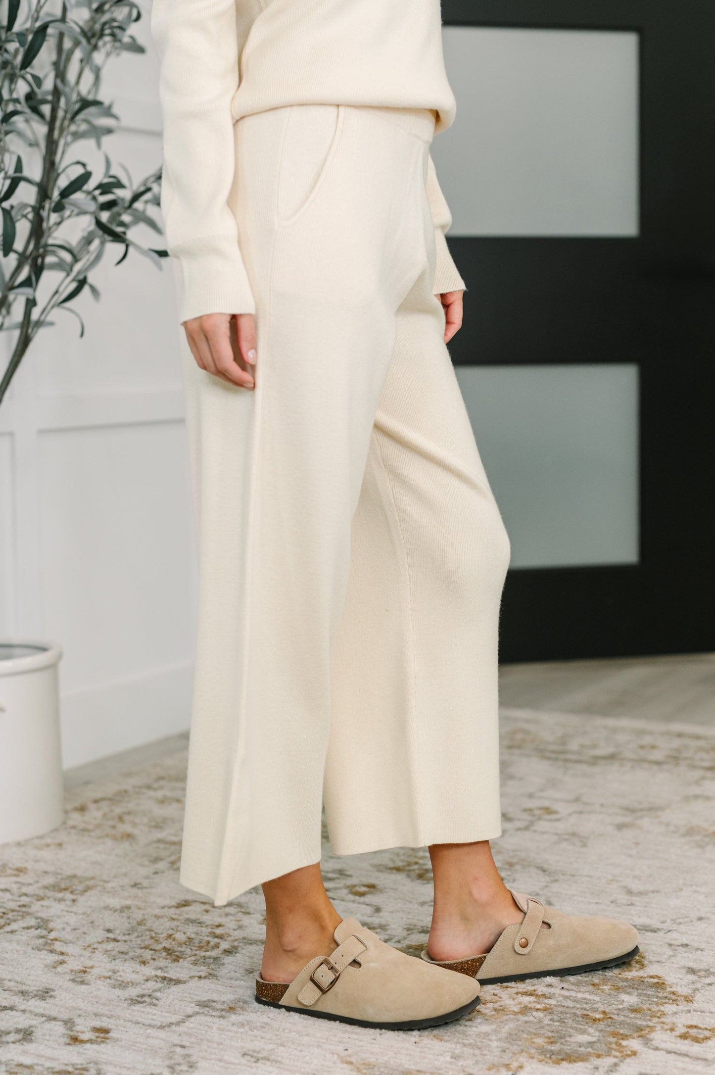 Clove Culottes in Oat - Southern Divas Boutique