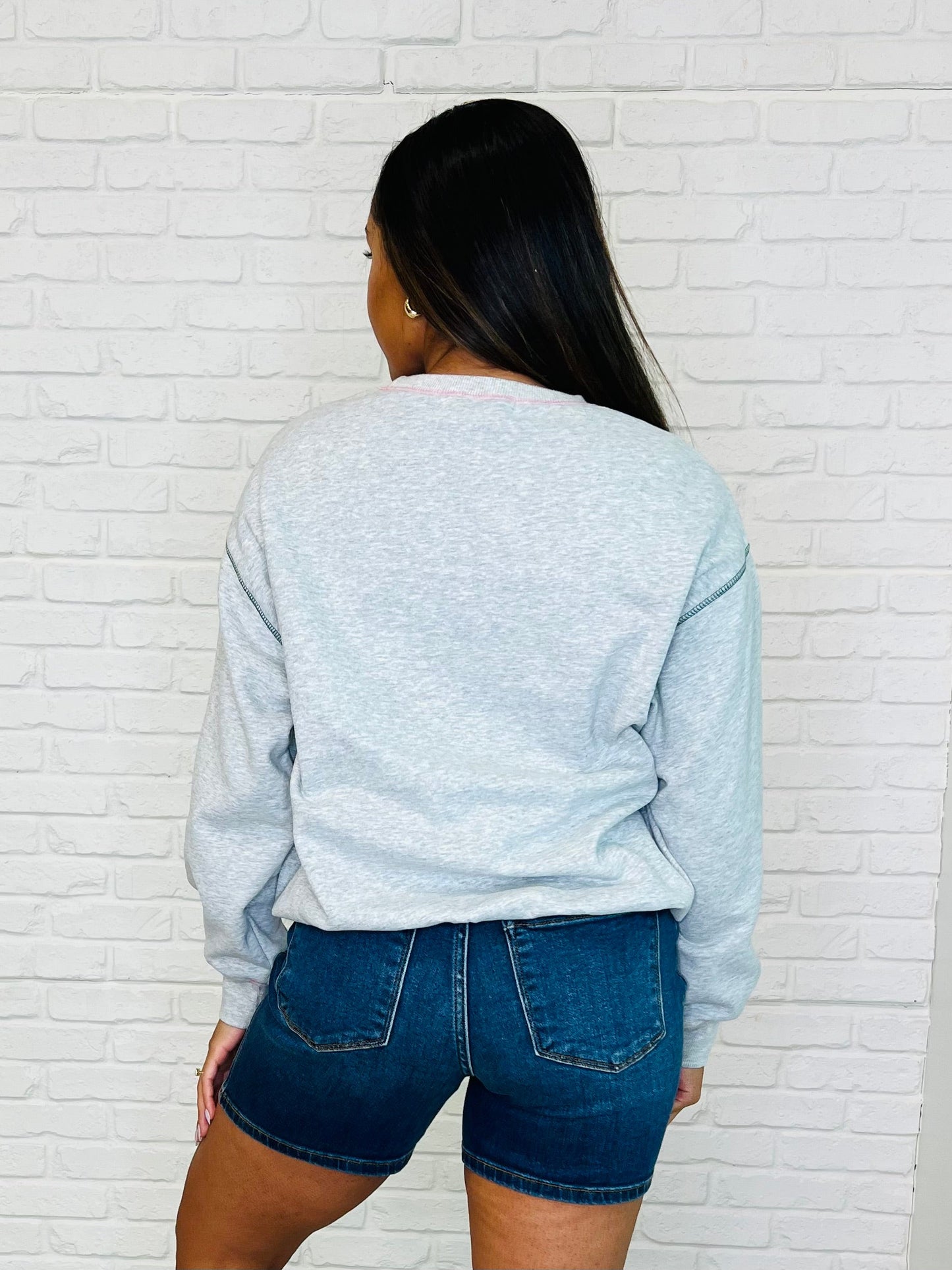 Country Club Pickle Ball Graphic Sweatshirt - Southern Divas Boutique