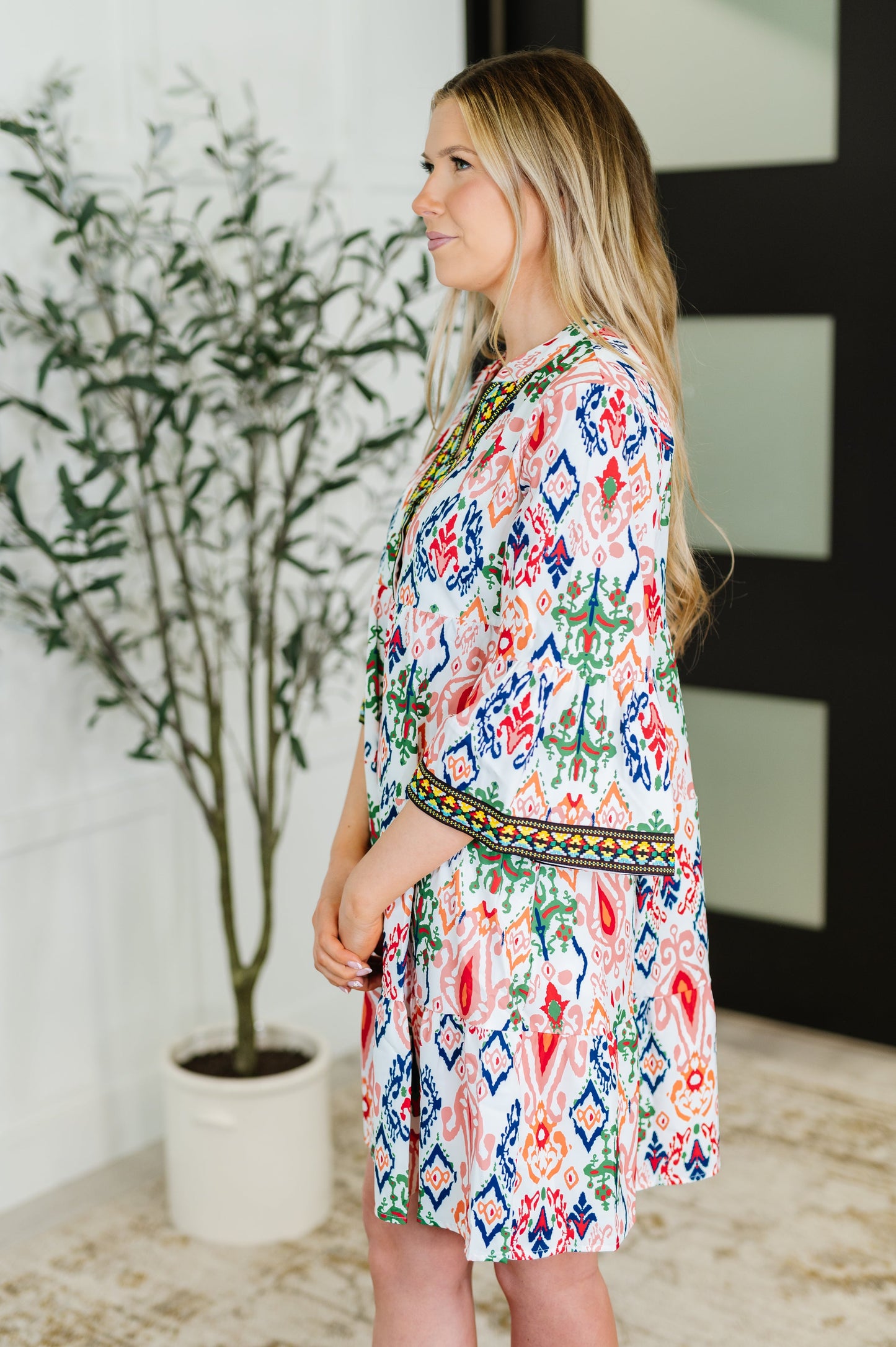 Depend on Me Boho Tiered Dress - Southern Divas Boutique