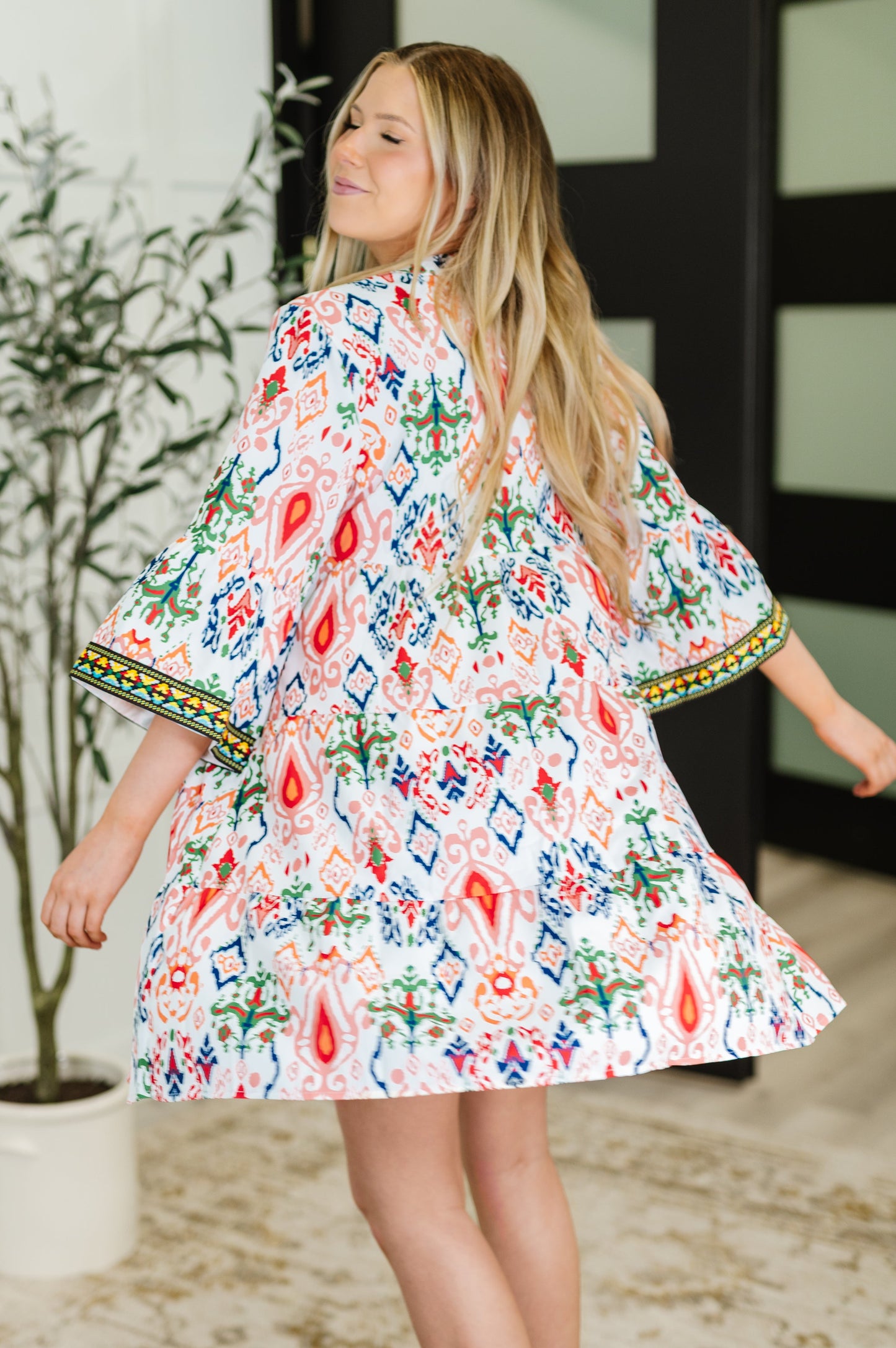 Depend on Me Boho Tiered Dress - Southern Divas Boutique