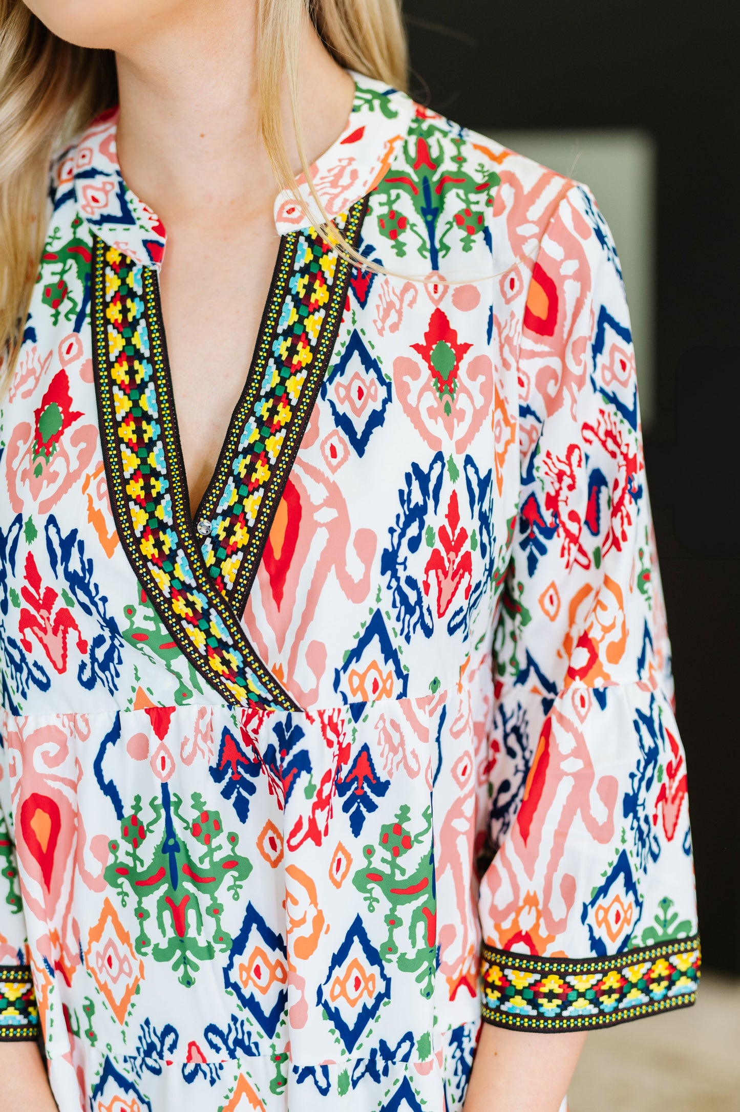 Depend on Me Boho Tiered Dress - Southern Divas Boutique