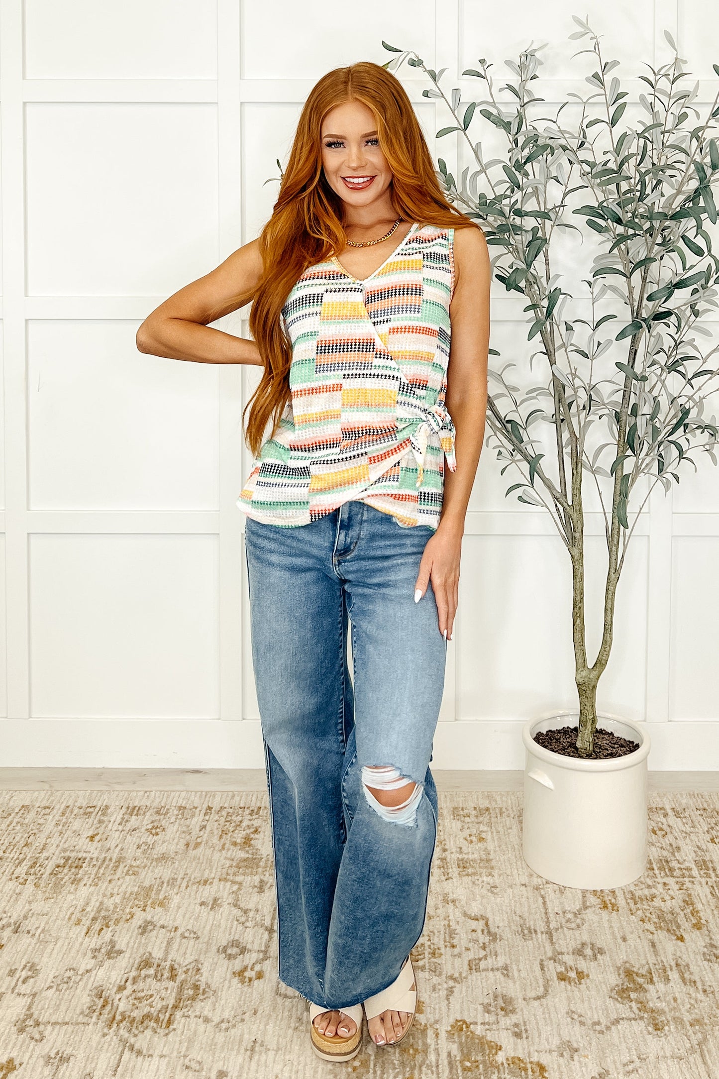 Do Ya Step V-Neck Tank - Southern Divas Boutique