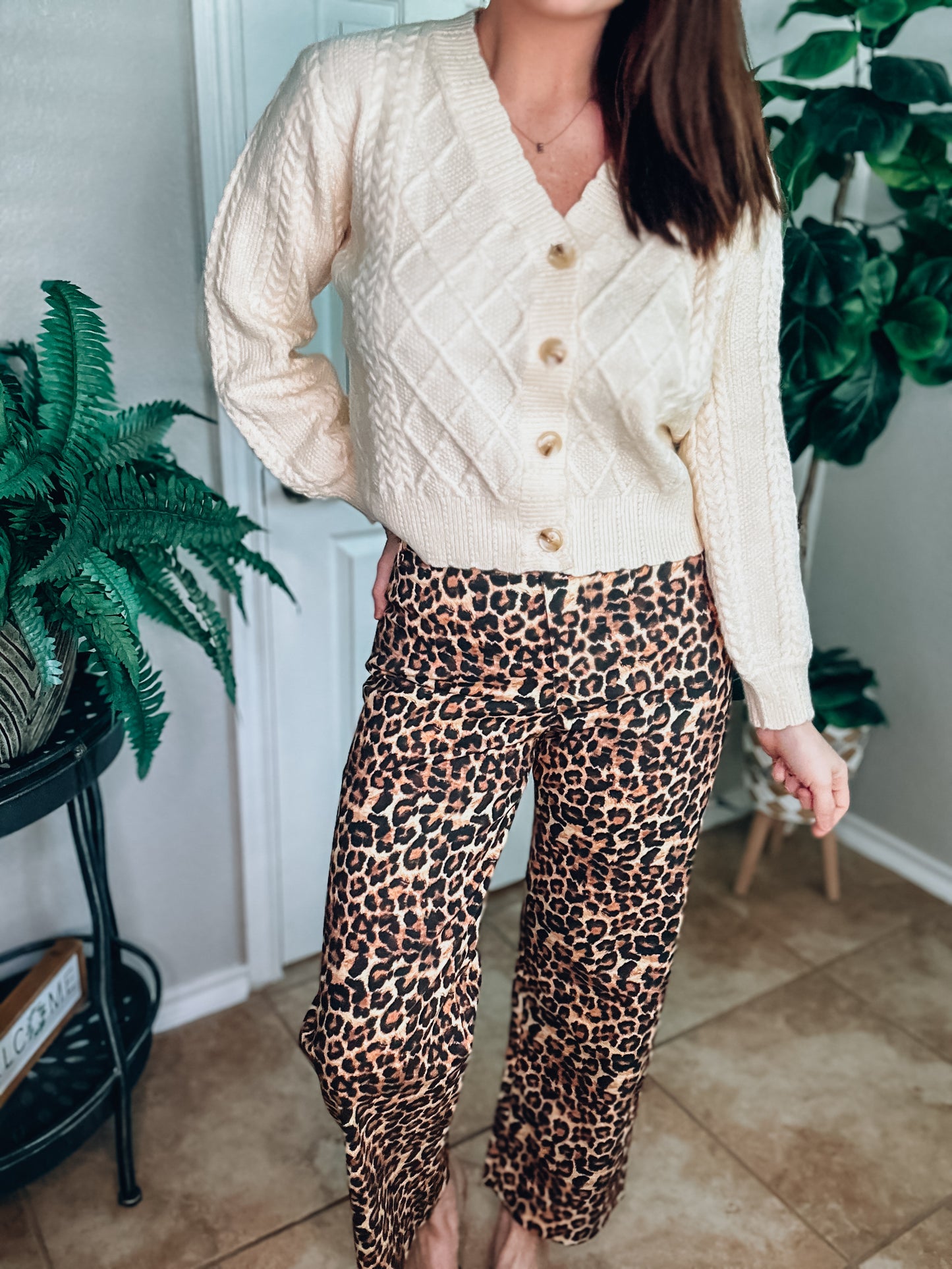 Urban Chic Cropped Wide Leg Pant - Southern Divas Boutique