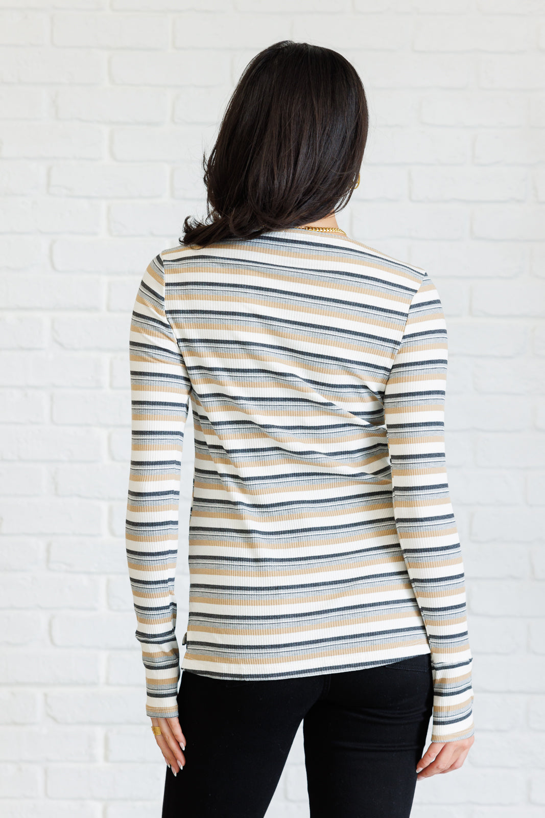East Coast Breeze Striped Top - Southern Divas Boutique