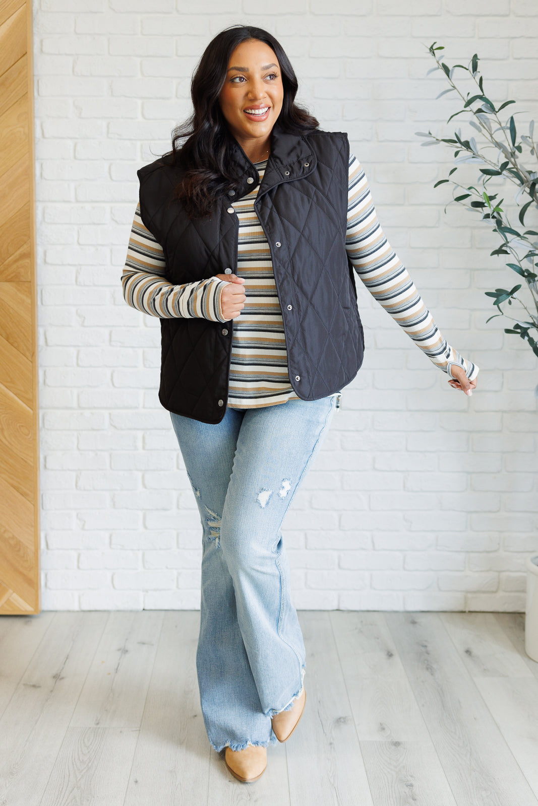 East Coast Breeze Striped Top - Southern Divas Boutique