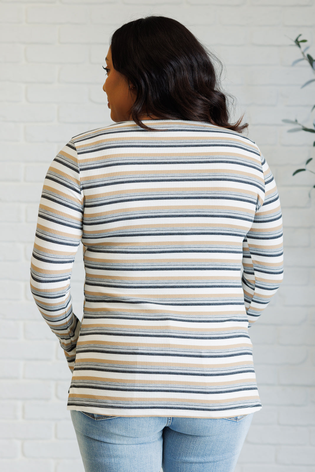 East Coast Breeze Striped Top - Southern Divas Boutique