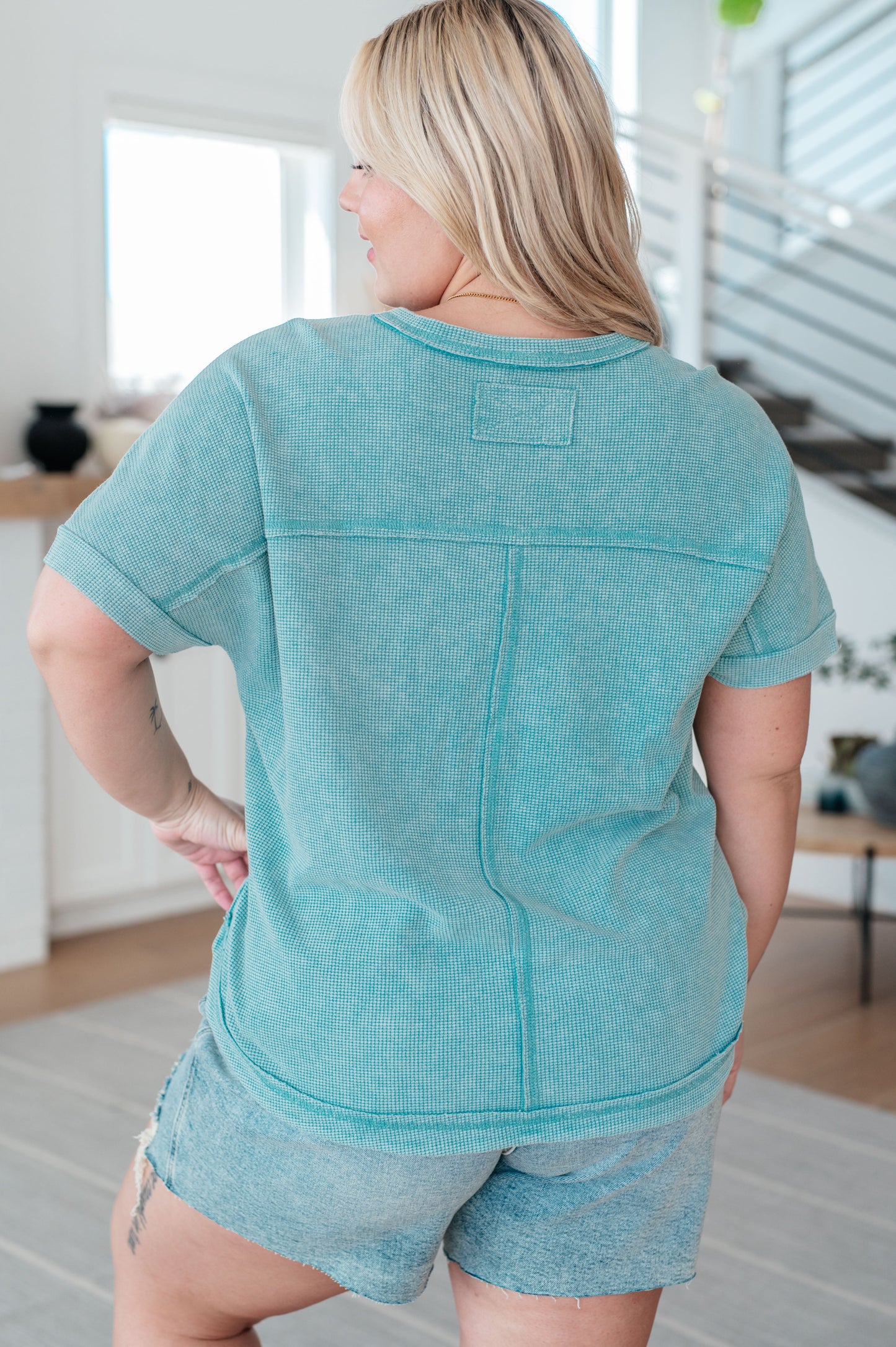 End of Beginning Mineral Wash Top - Southern Divas Boutique