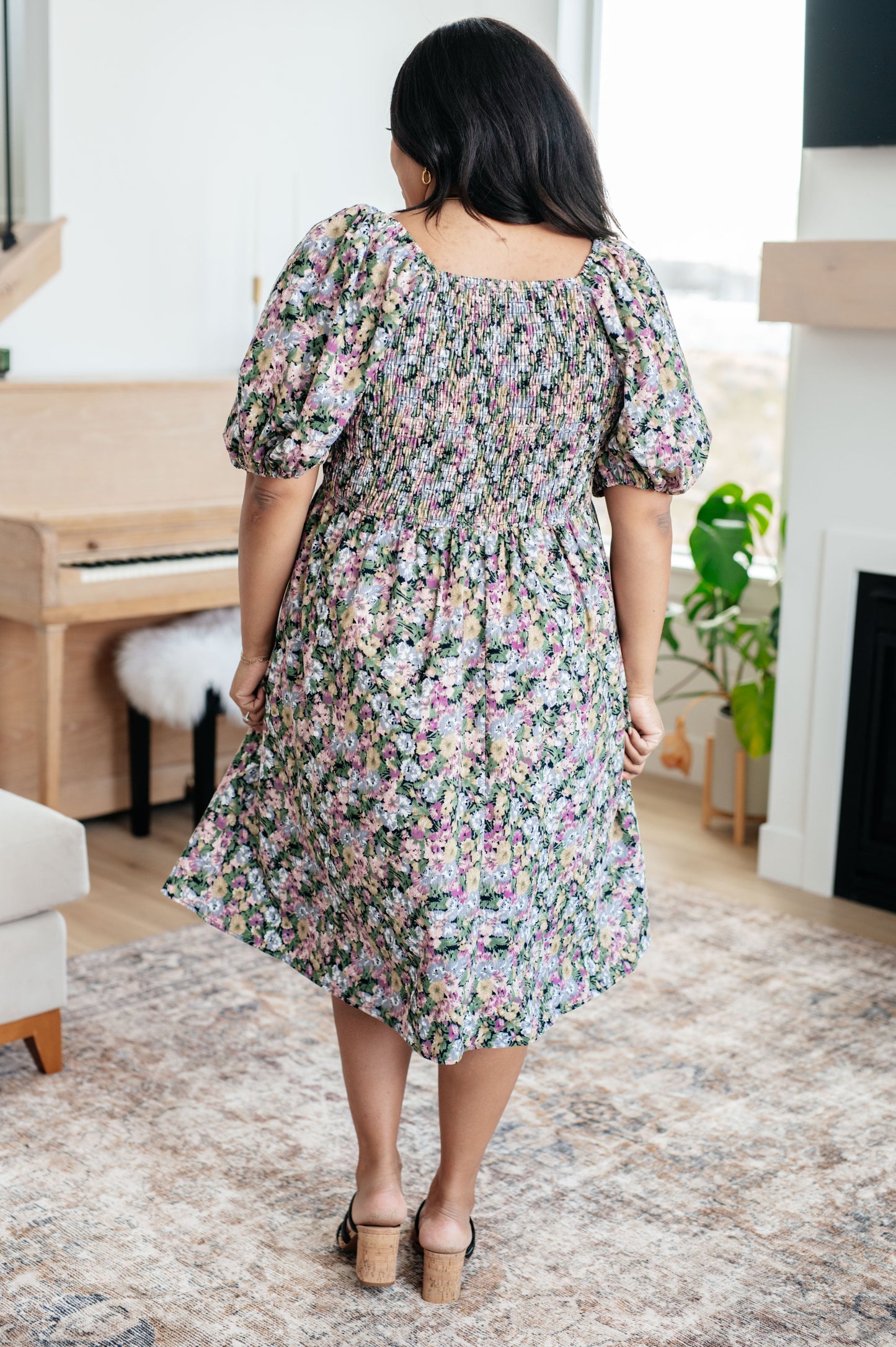 Excellence Without Effort Floral Dress - Southern Divas Boutique