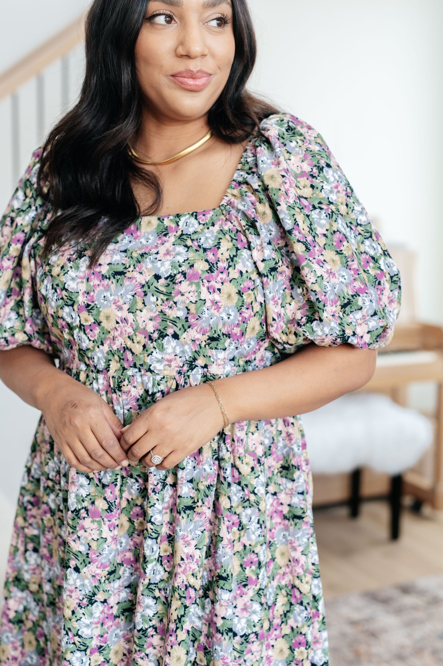 Excellence Without Effort Floral Dress - Southern Divas Boutique