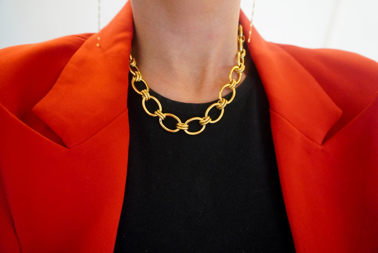 LUXE CHAIN NECKLACE - Southern Divas Boutique