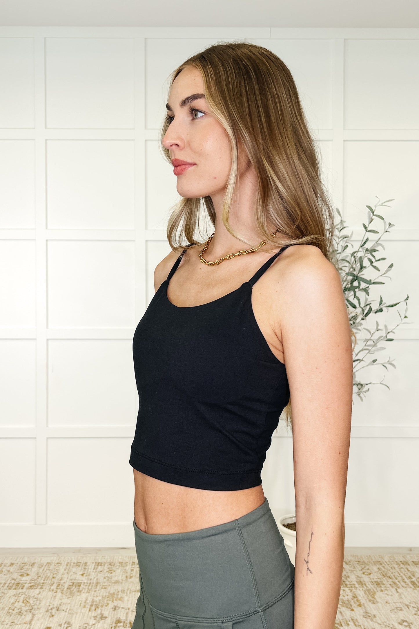 Hot Yoga Tank in Black - Southern Divas Boutique