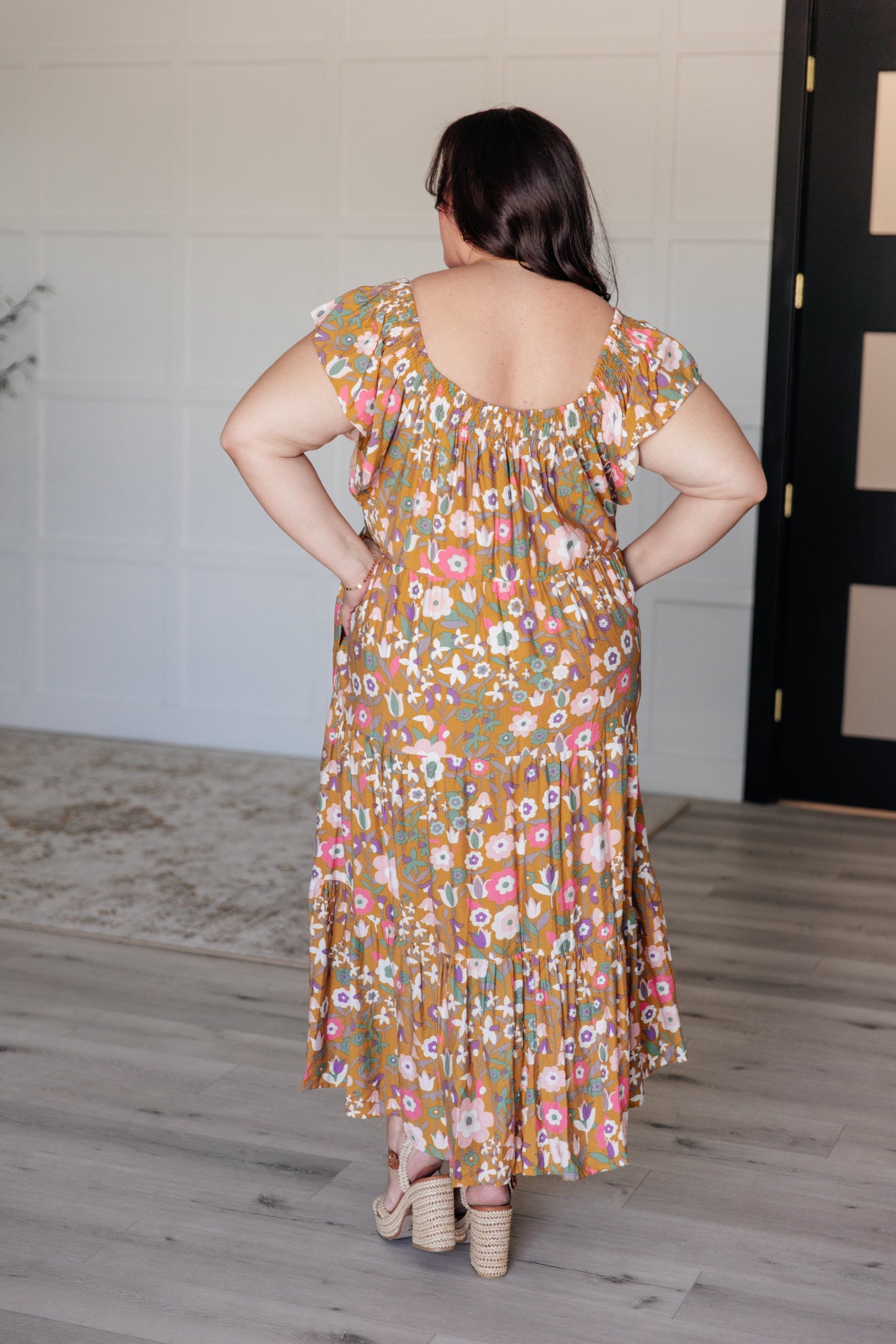 I Done It Good Flutter Sleeve Dress - Southern Divas Boutique