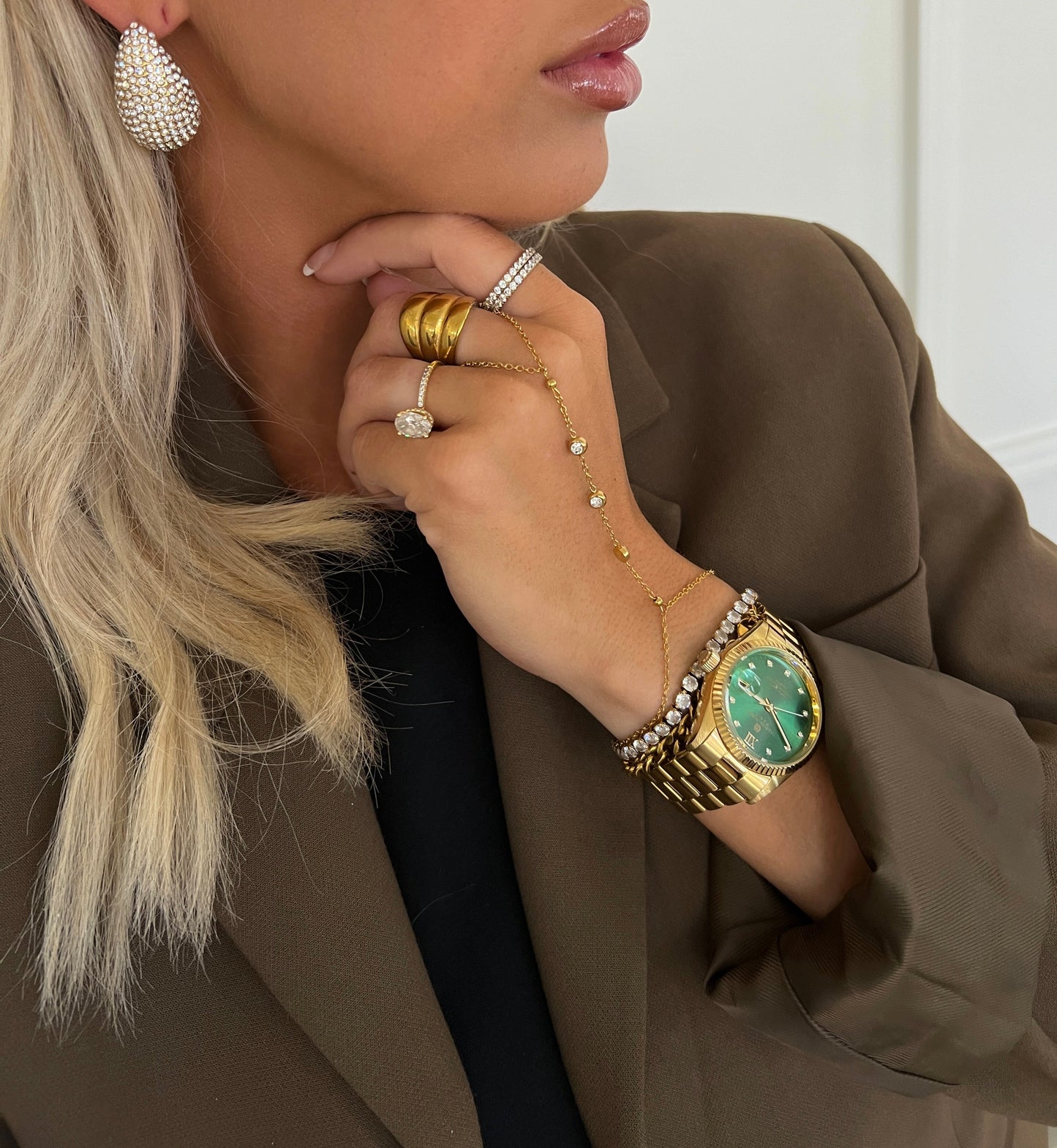 LUXE LAUREN EARRINGS - Southern Divas Boutique