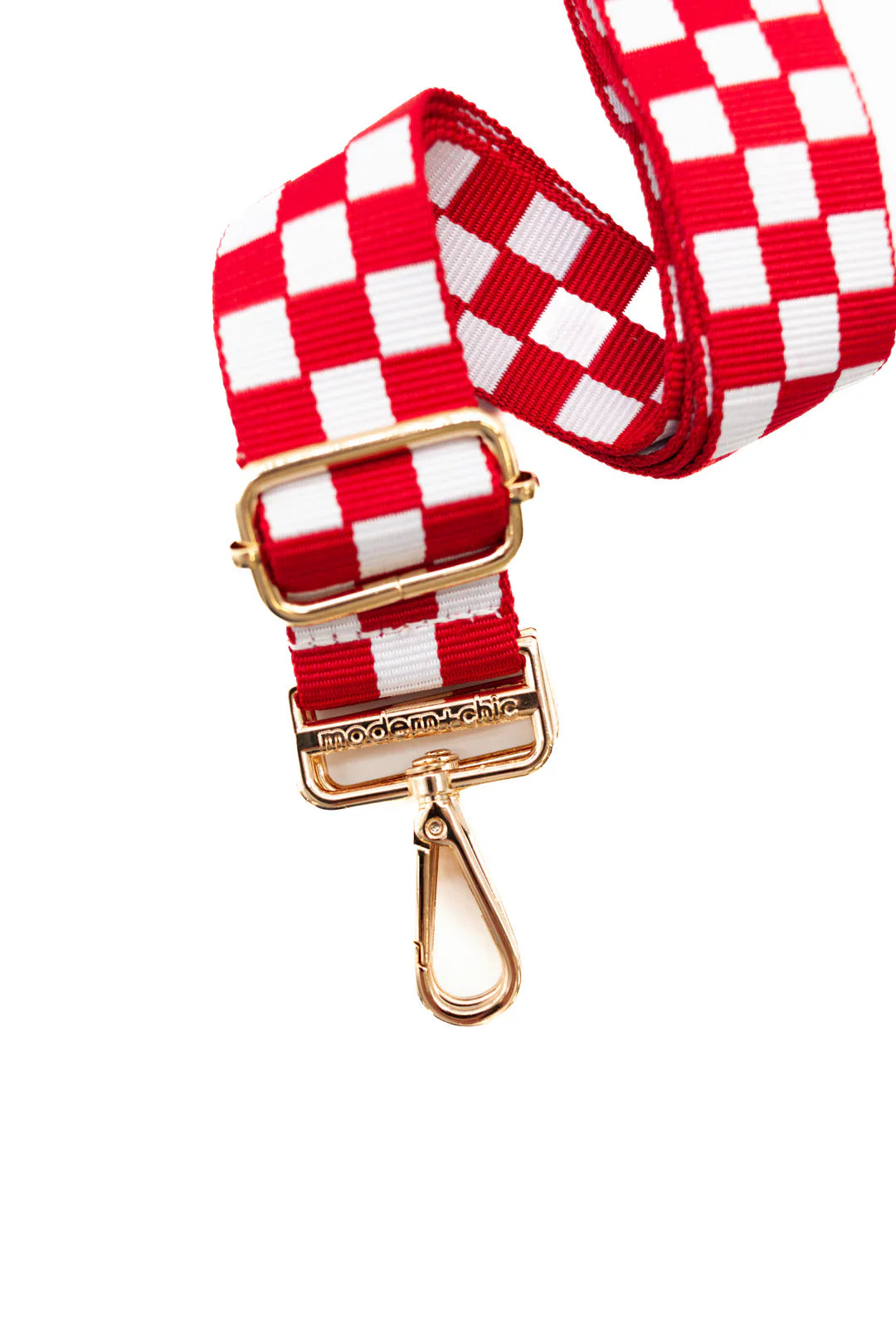 Lizzie Checkered Adjustable Bag Strap - Southern Divas Boutique
