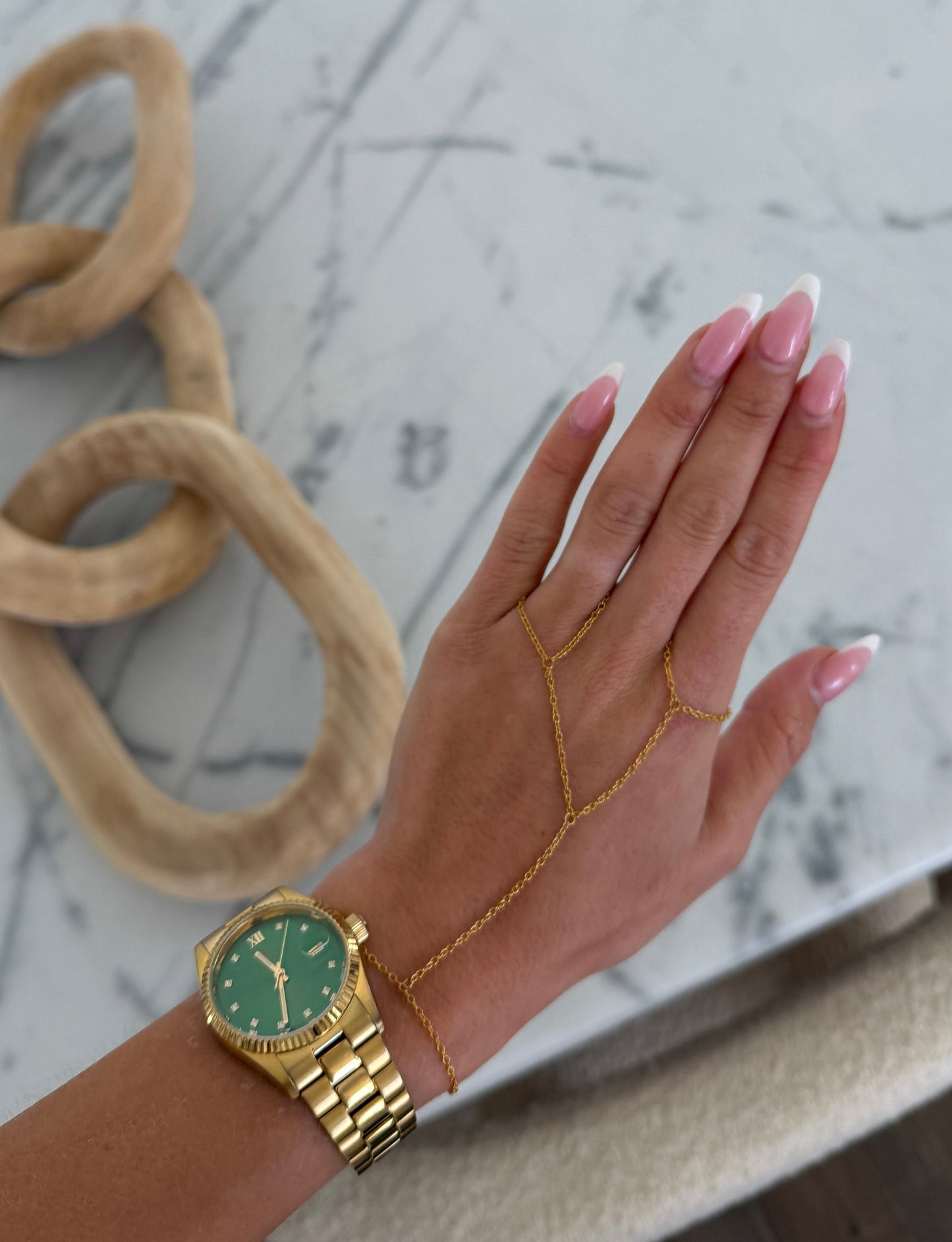 DOUBLE HAND CHAIN - Southern Divas Boutique