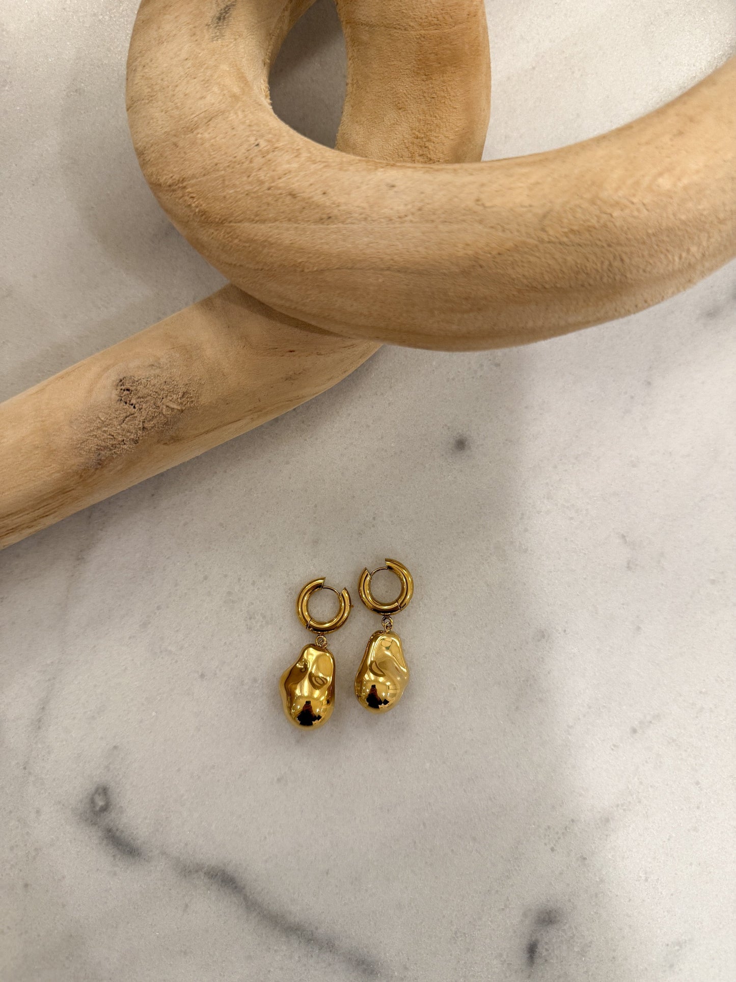 GOLD SADIE EARRINGS - Southern Divas Boutique