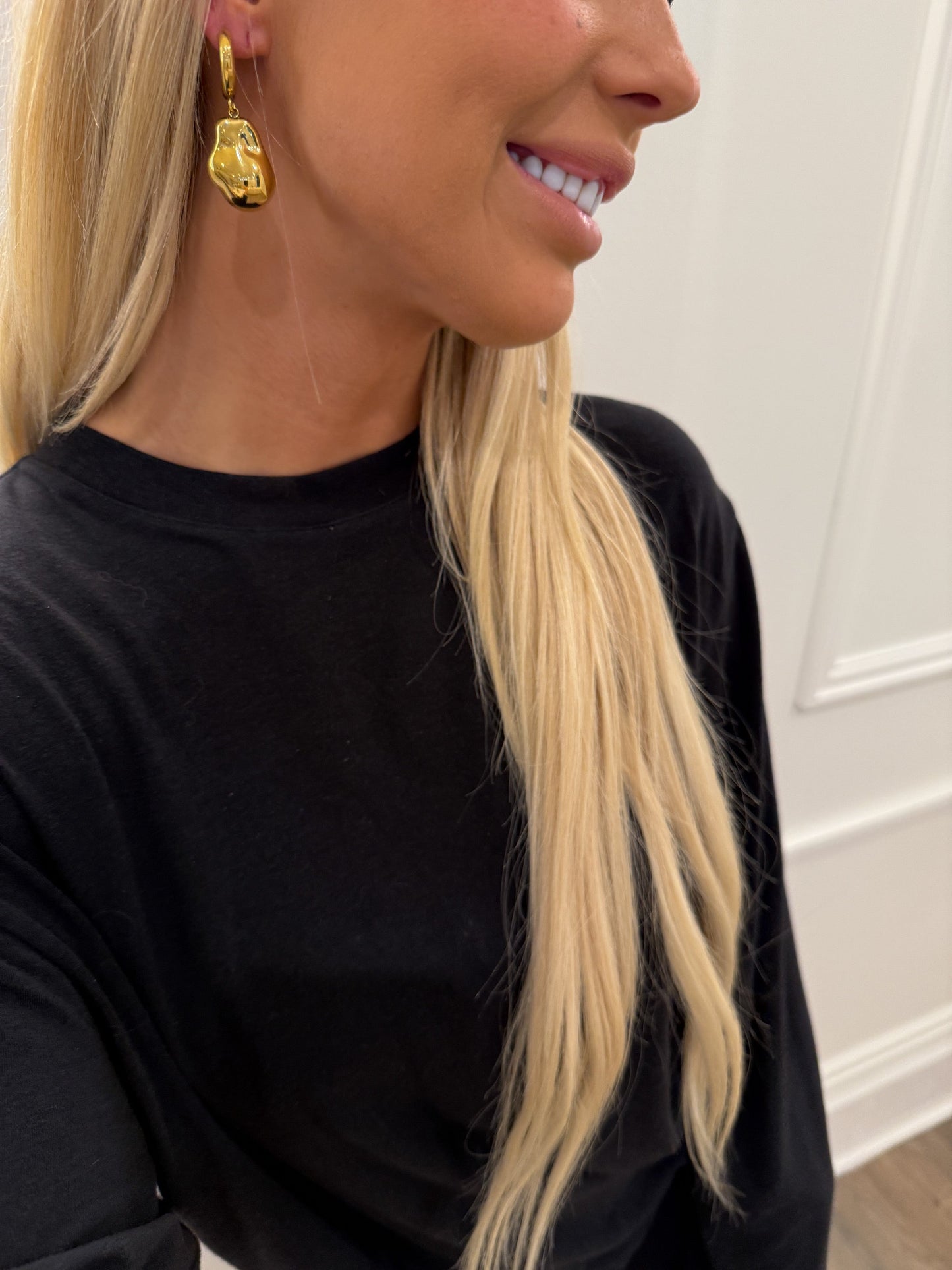 GOLD SADIE EARRINGS - Southern Divas Boutique