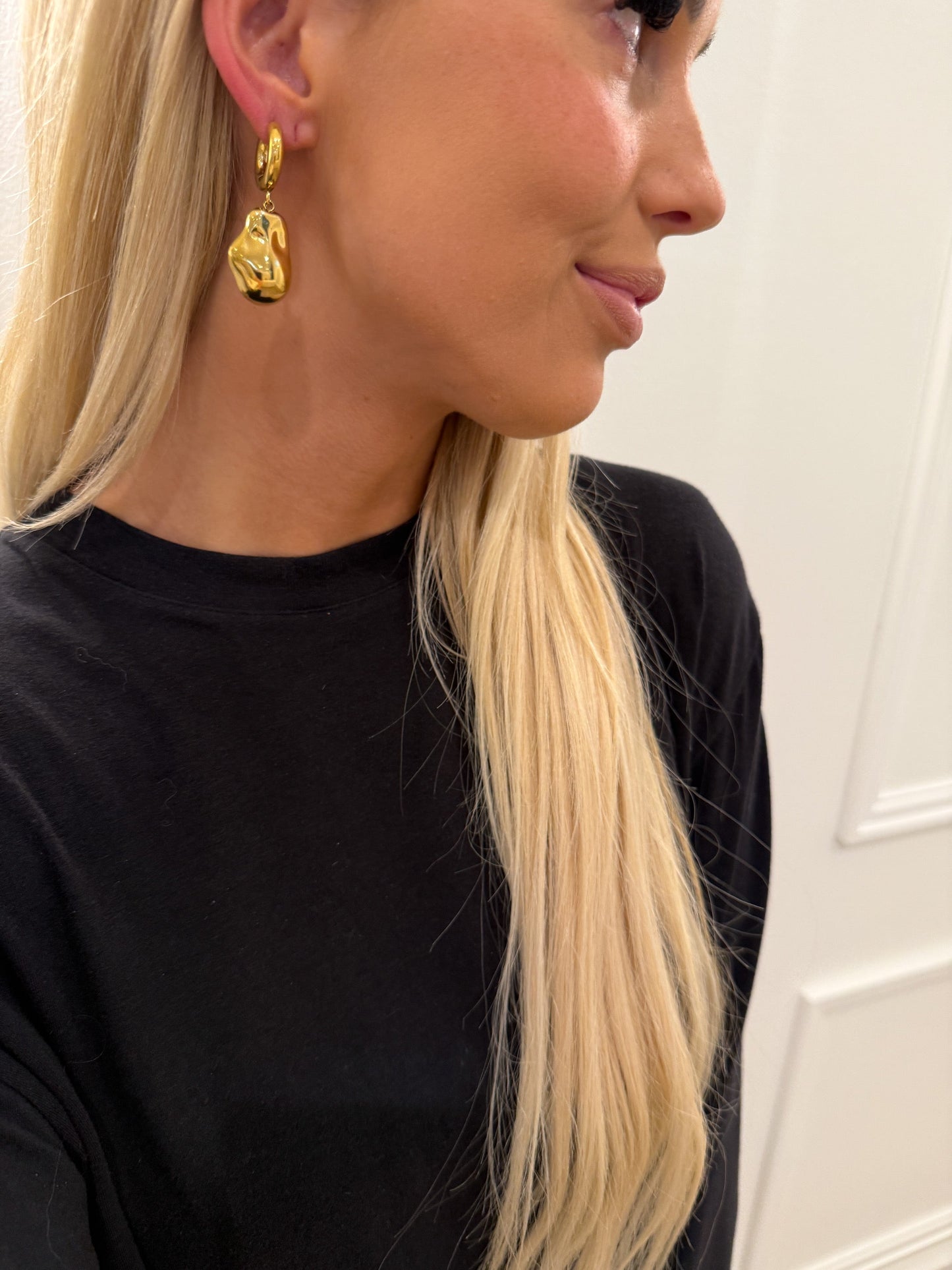 GOLD SADIE EARRINGS - Southern Divas Boutique