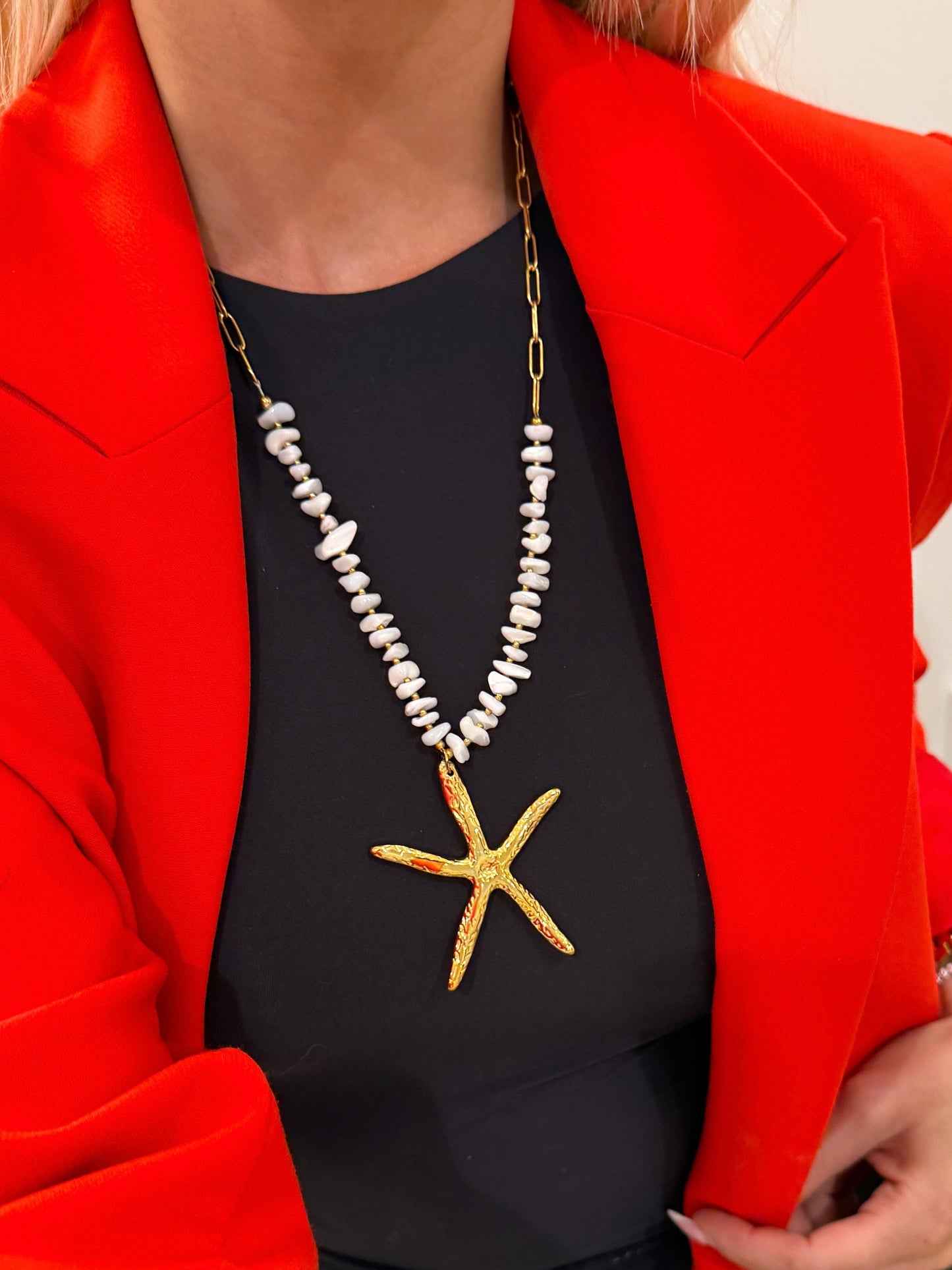 XL STARFISH NECKLACE - Southern Divas Boutique