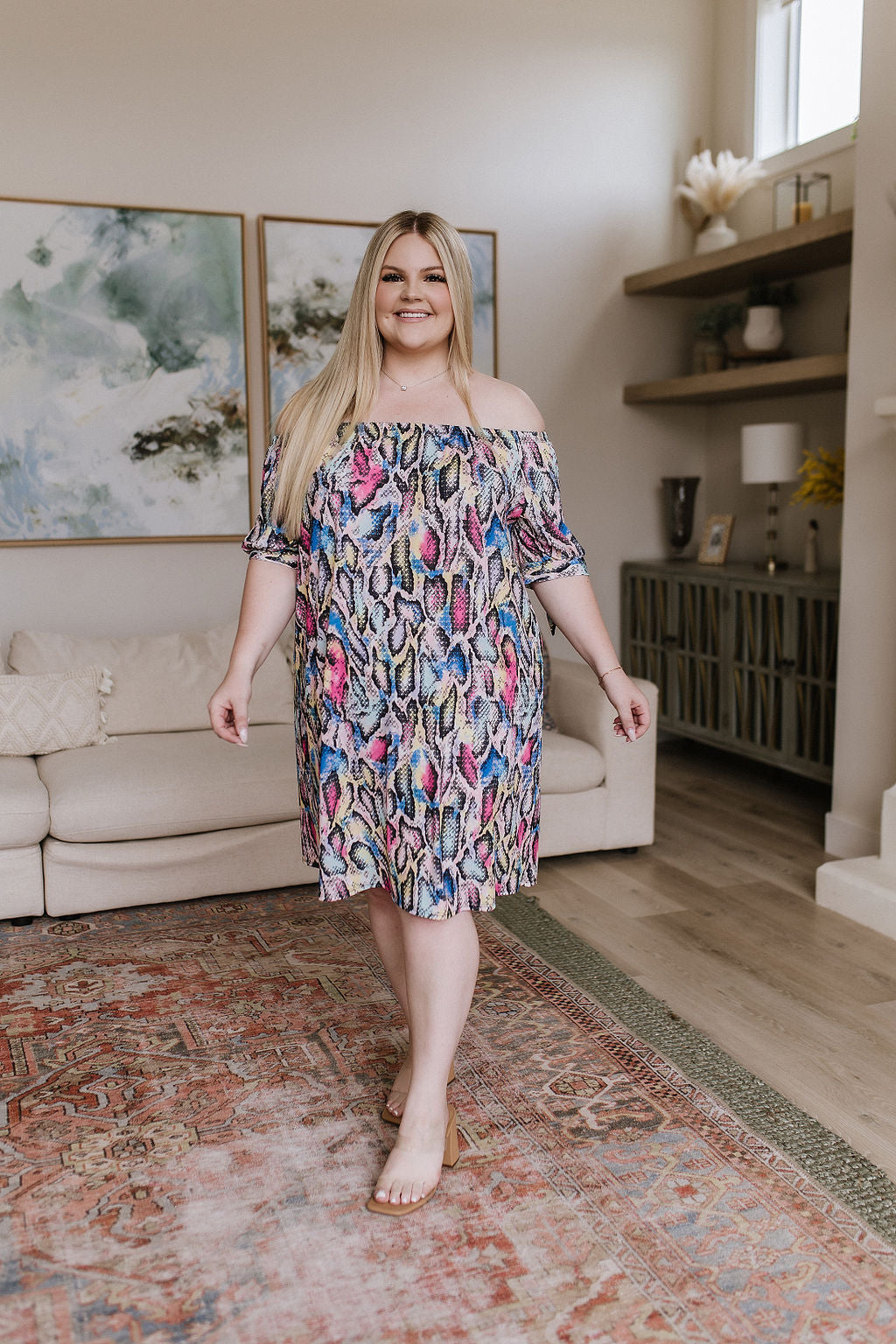 Kind of Wild Animal Print Dress - Southern Divas Boutique