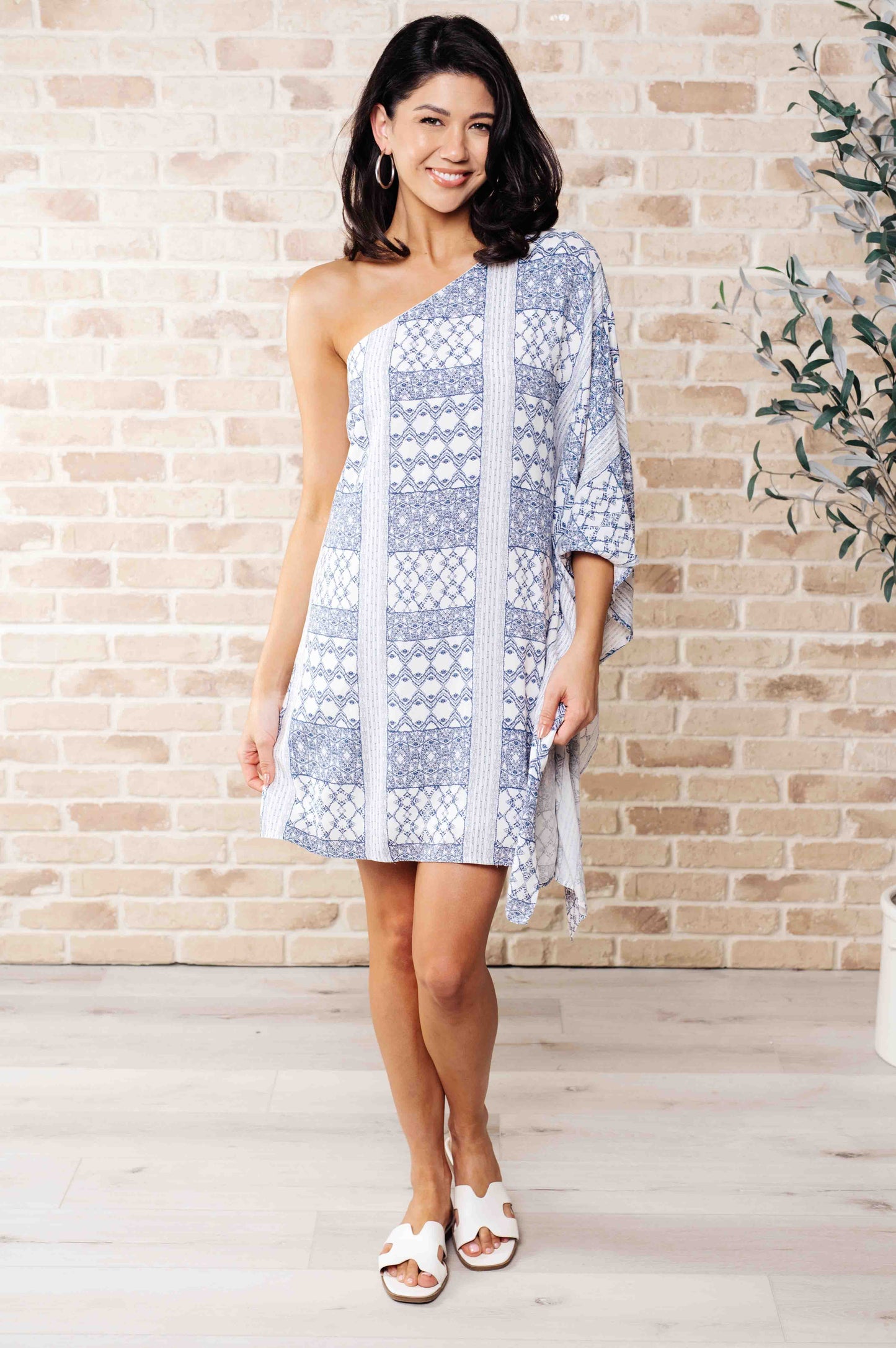 Marjorie One Shoulder Dress - Southern Divas Boutique