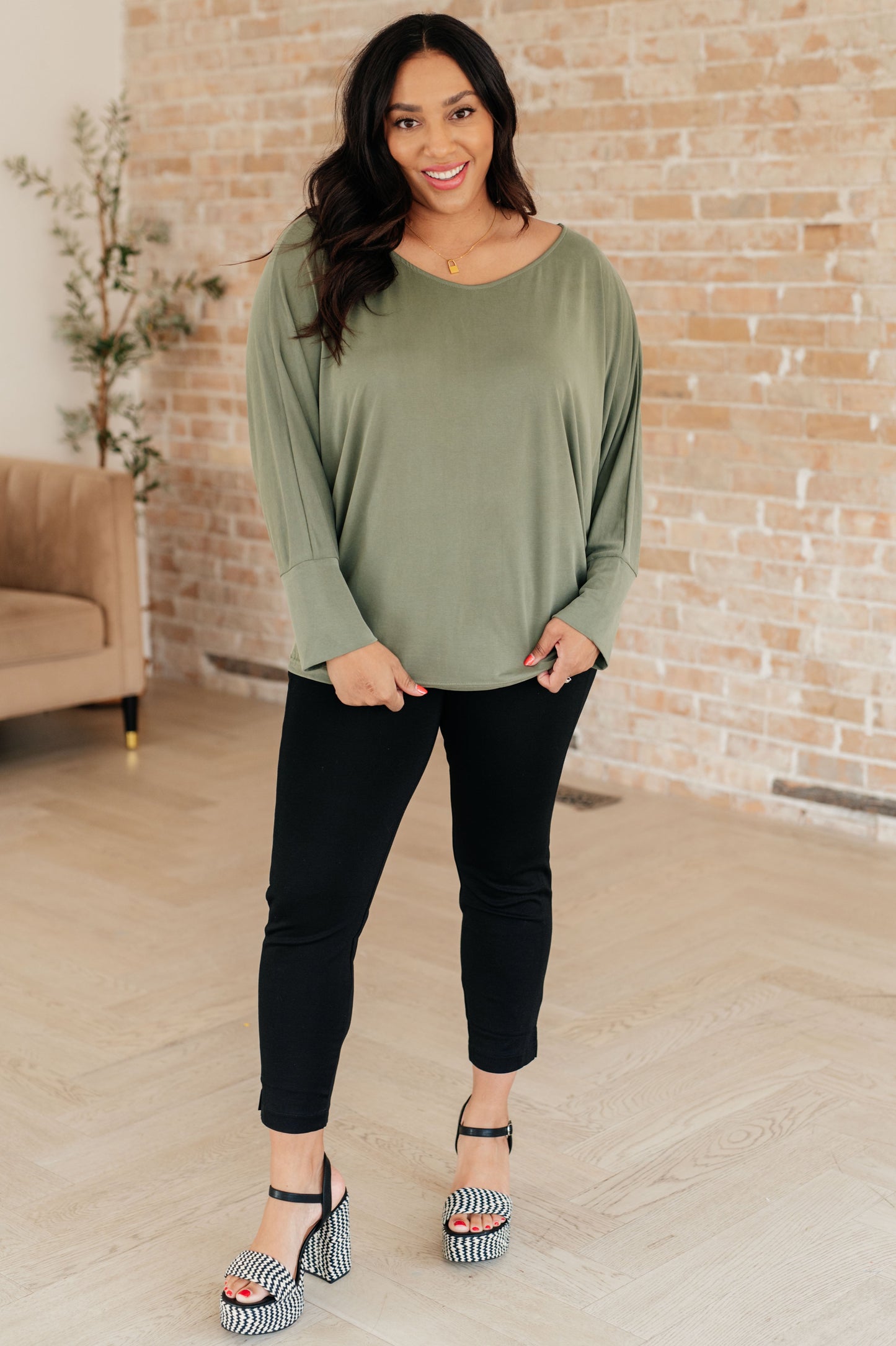 My Cozy Haven Long Sleeve Top - Southern Divas Boutique