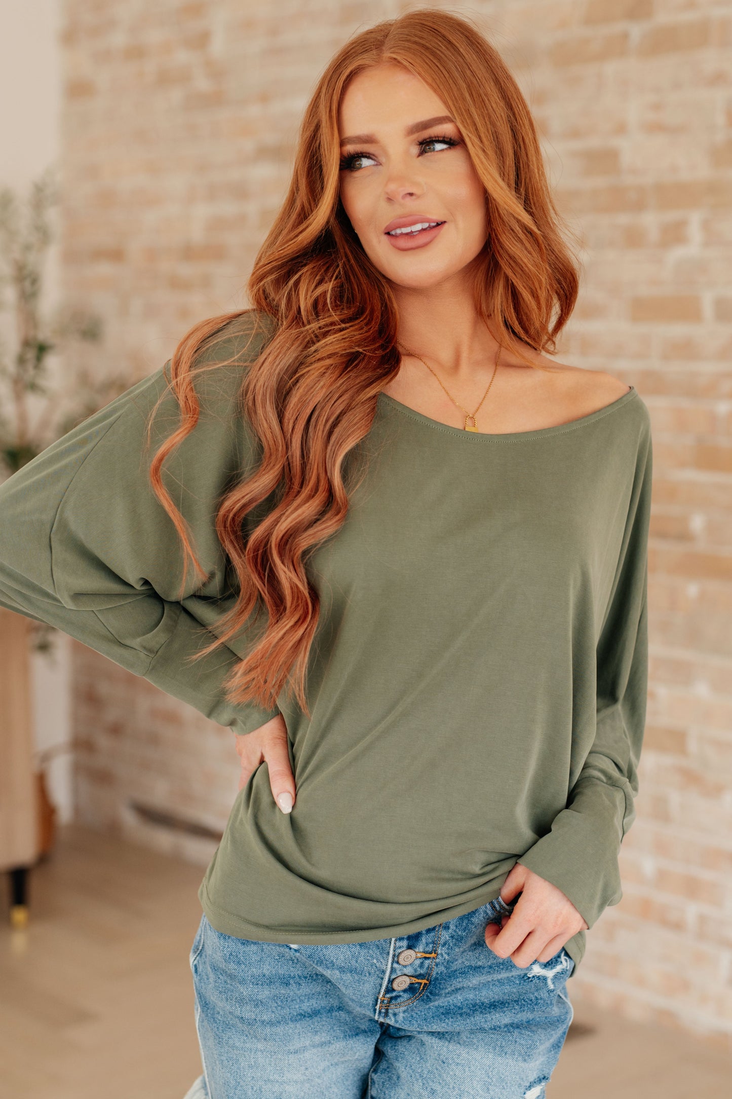 My Cozy Haven Long Sleeve Top - Southern Divas Boutique