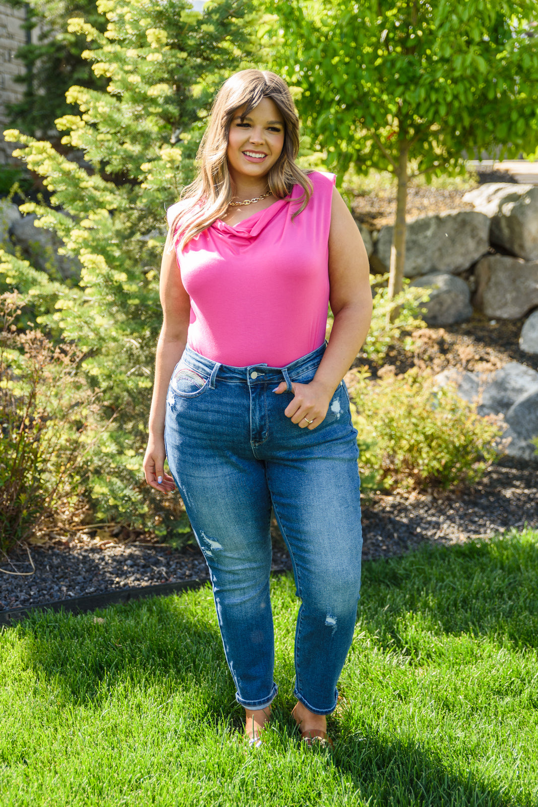 Pink Promise Bodysuit - Southern Divas Boutique