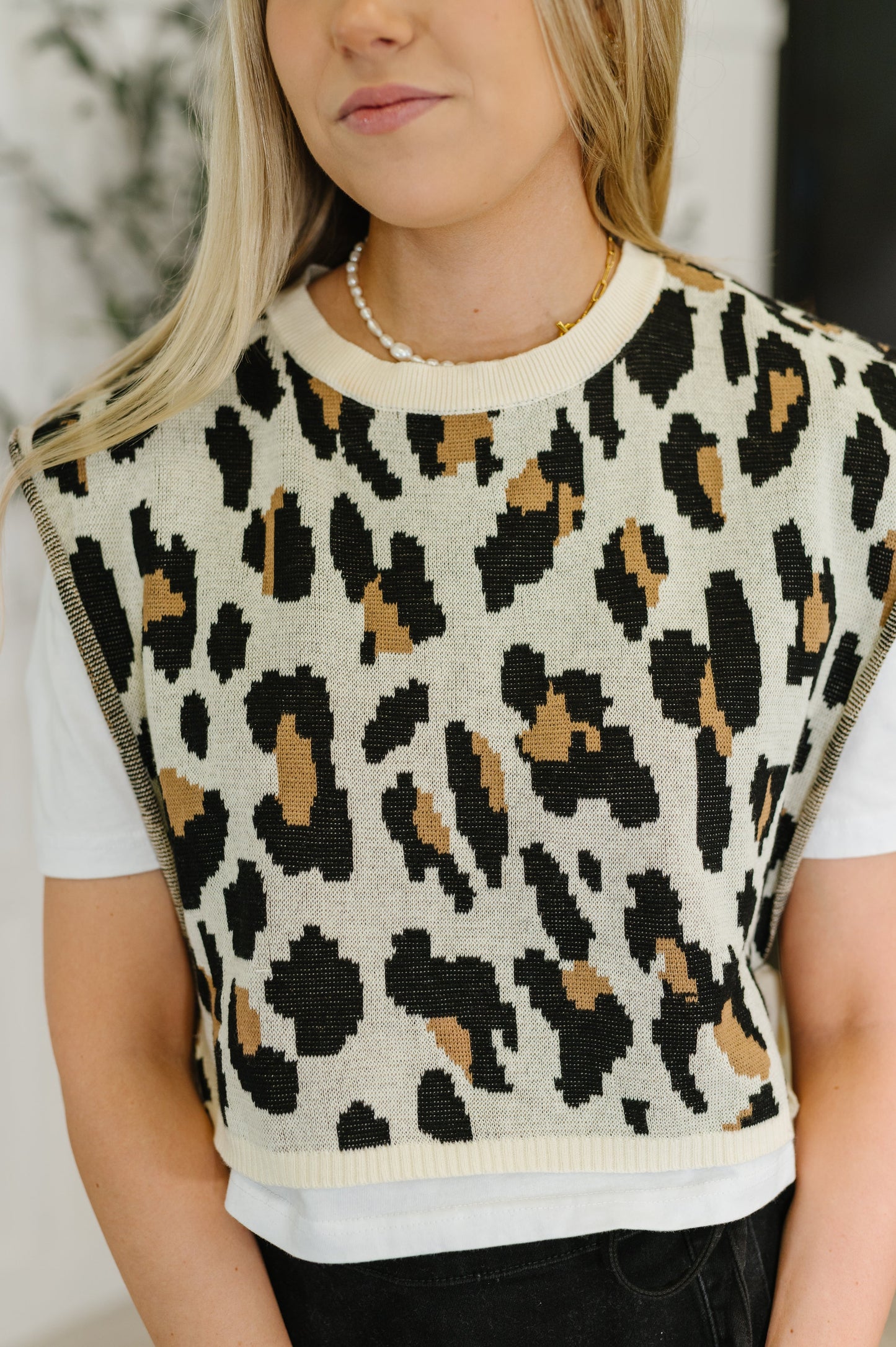 Prowl Pretty Sweater Knit Layered Tee - Southern Divas Boutique