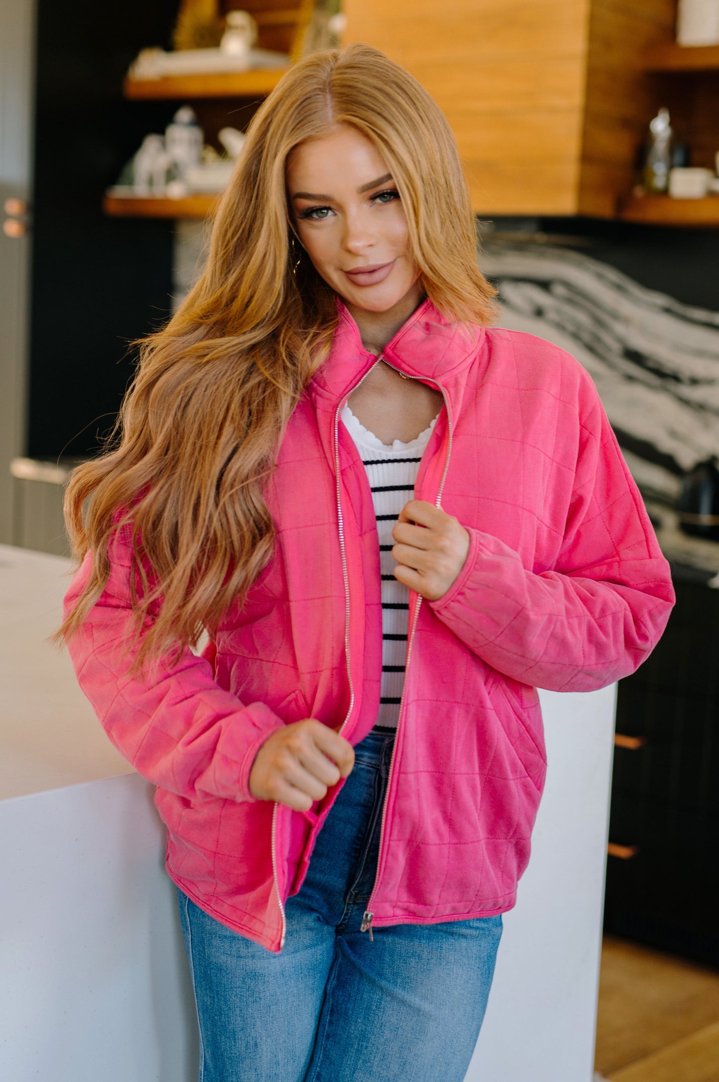 Quilted and Covered Quilted Jacket - Southern Divas Boutique