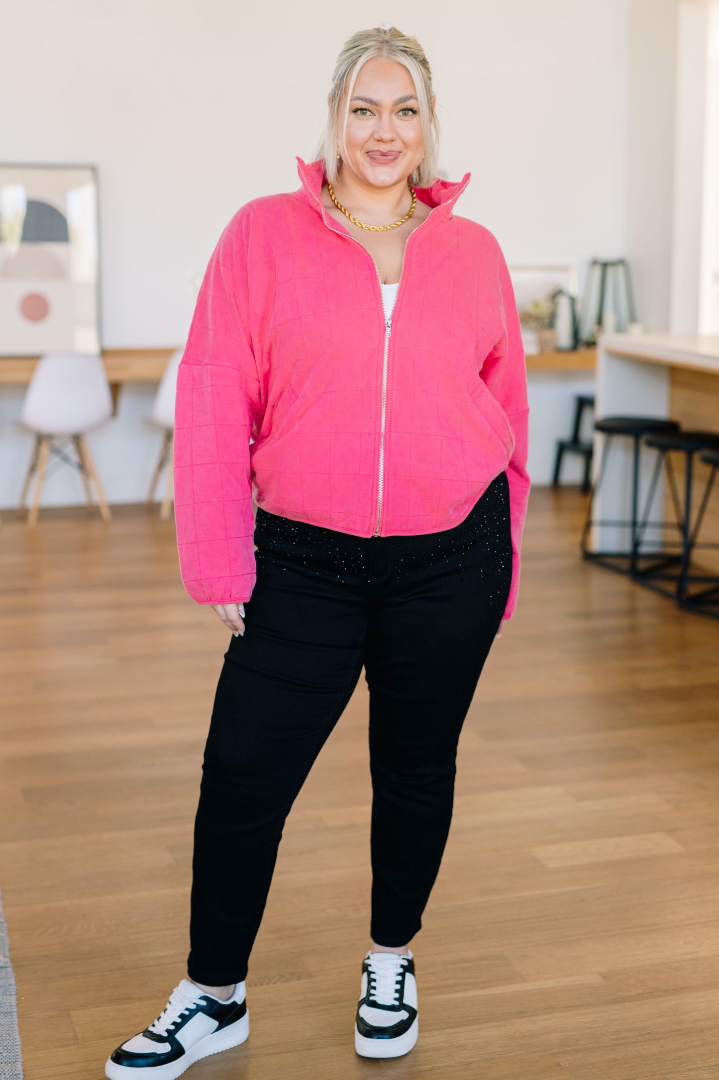 Quilted and Covered Quilted Jacket - Southern Divas Boutique