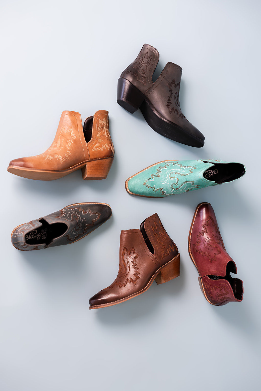 Kickin' Booties in Turquoise Suede - Southern Divas Boutique