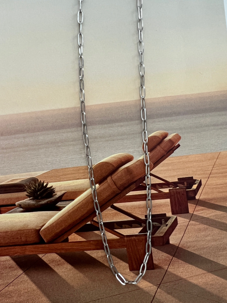 SILVER DAINTY PAPERCLIP NECKLACE - Southern Divas Boutique