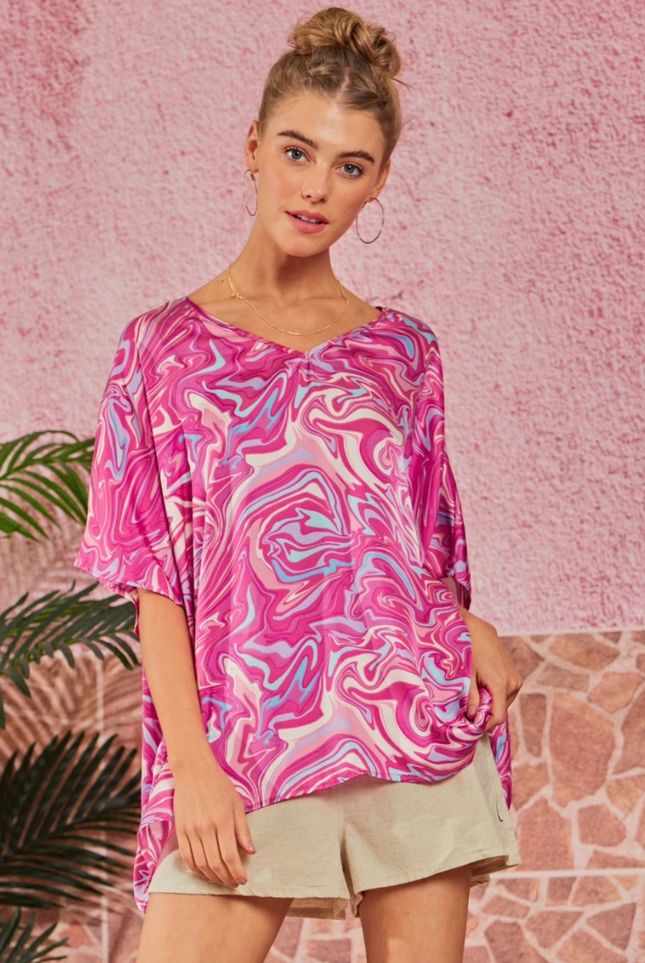 Mosaic Of Style Top - Southern Divas Boutique