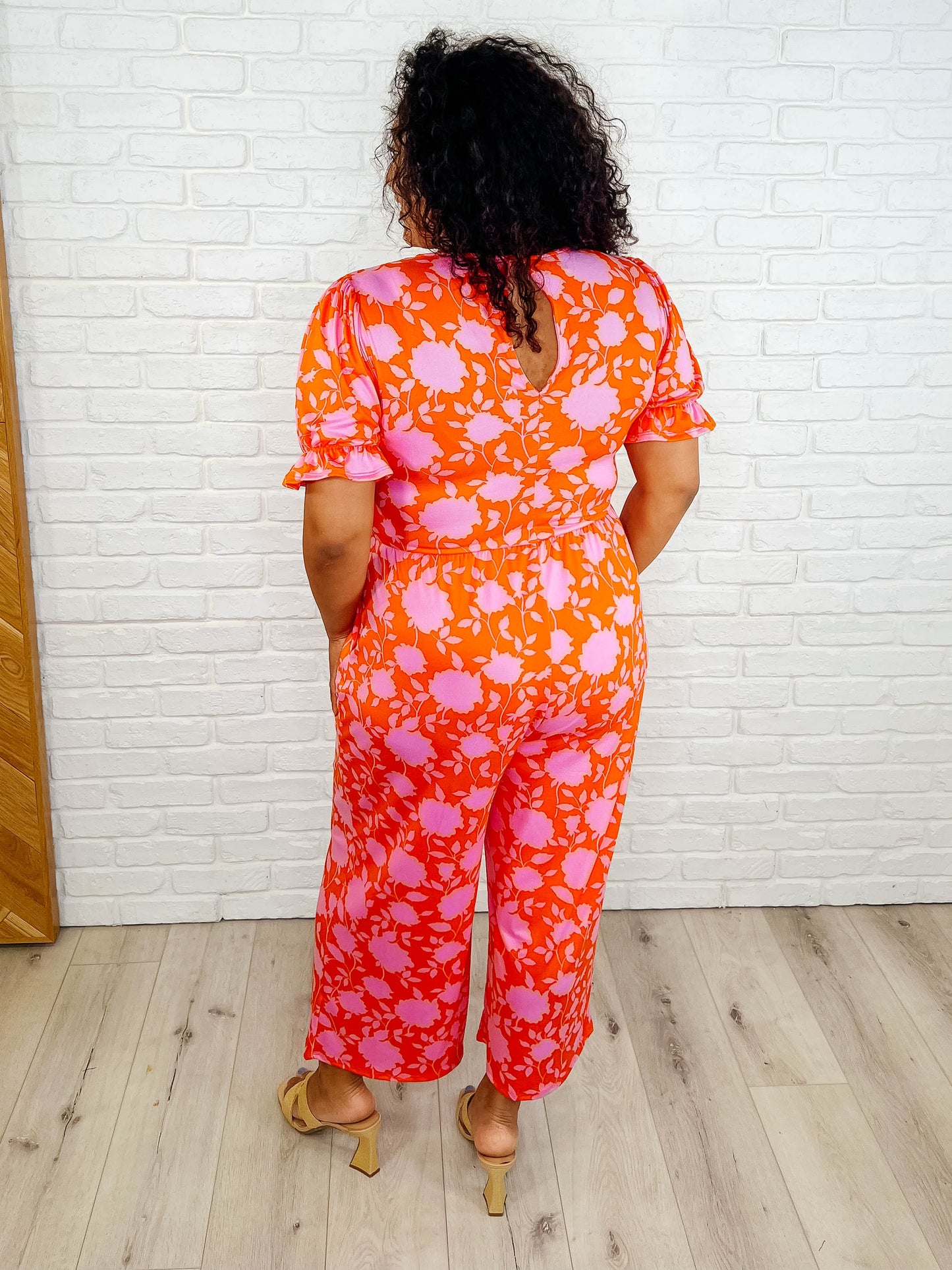 She's got Mojo Puff Sleeve Jumpsuit - Southern Divas Boutique