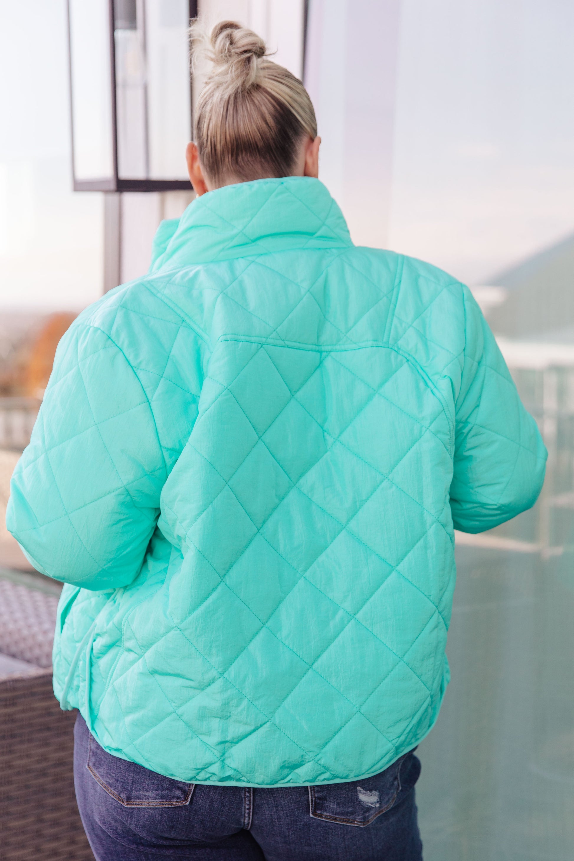 Slightly Distracted Puffer Jacket - Southern Divas Boutique