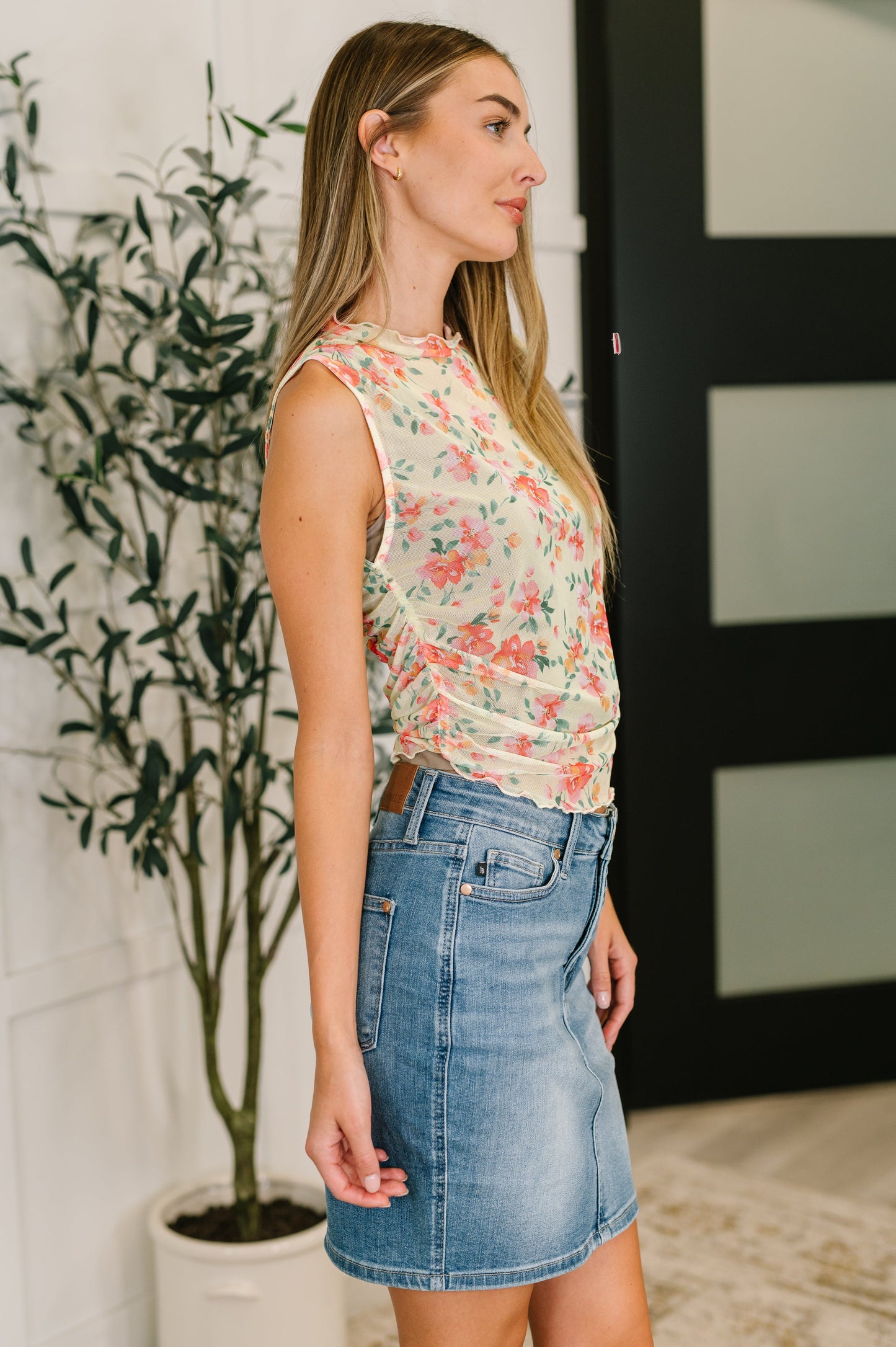 Snatched & Sassy Sheer Layering Top in Chartreuse - Southern Divas Boutique